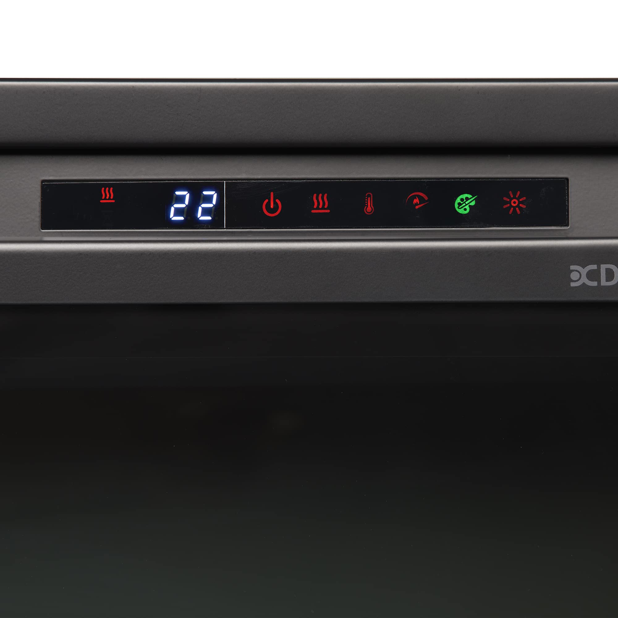 Dimplex 26 Inch Built In Electric Fireplace   Multi Fire Xhd Firebox With Logs And Realistic Multi Color Flames | Model: Xhd26L