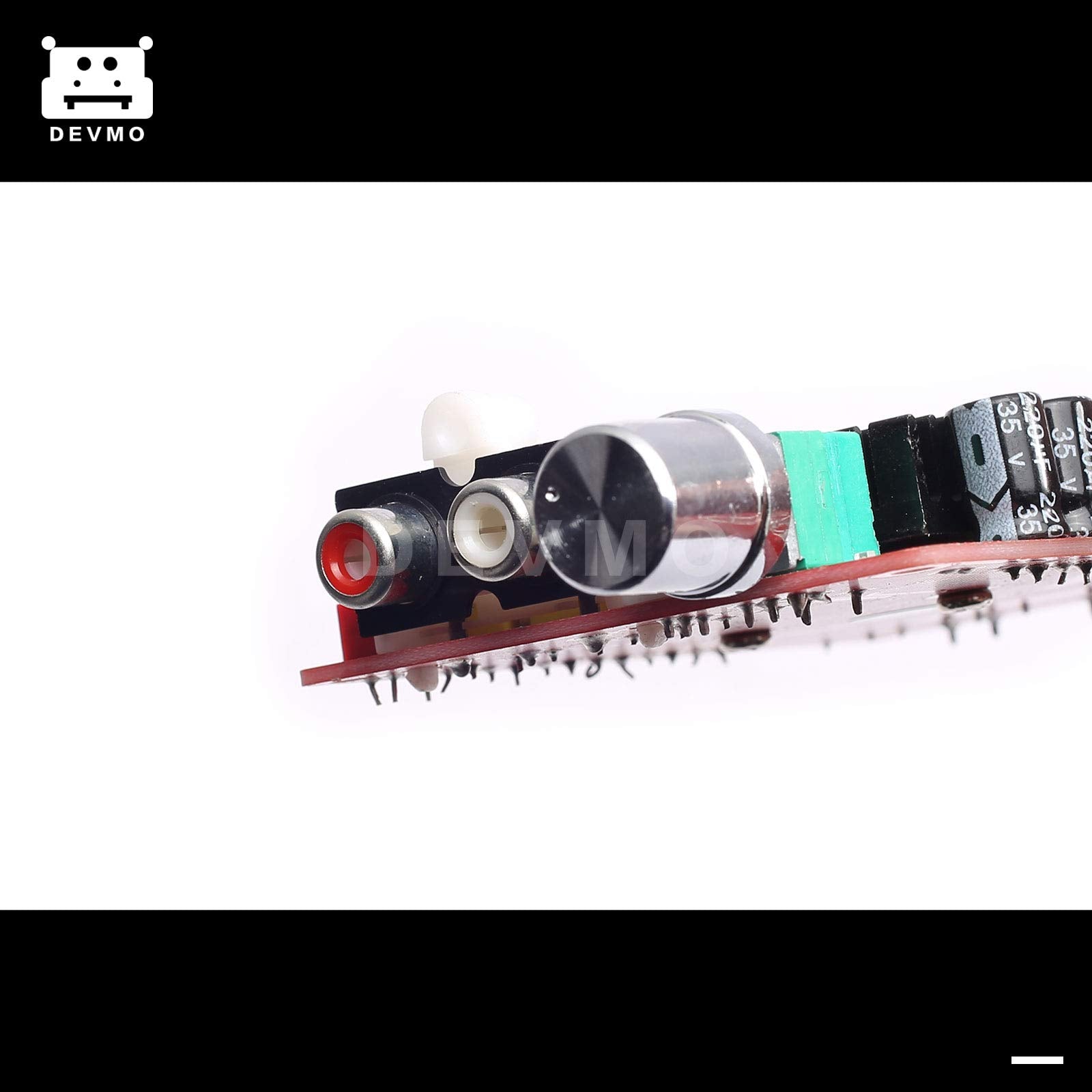 Devmo Tda7498 100W + 100W Dual Channel Class D Audio Amplifier Board, Dc 24V Digital Stereo Power Amp Module For 8O Home Theater