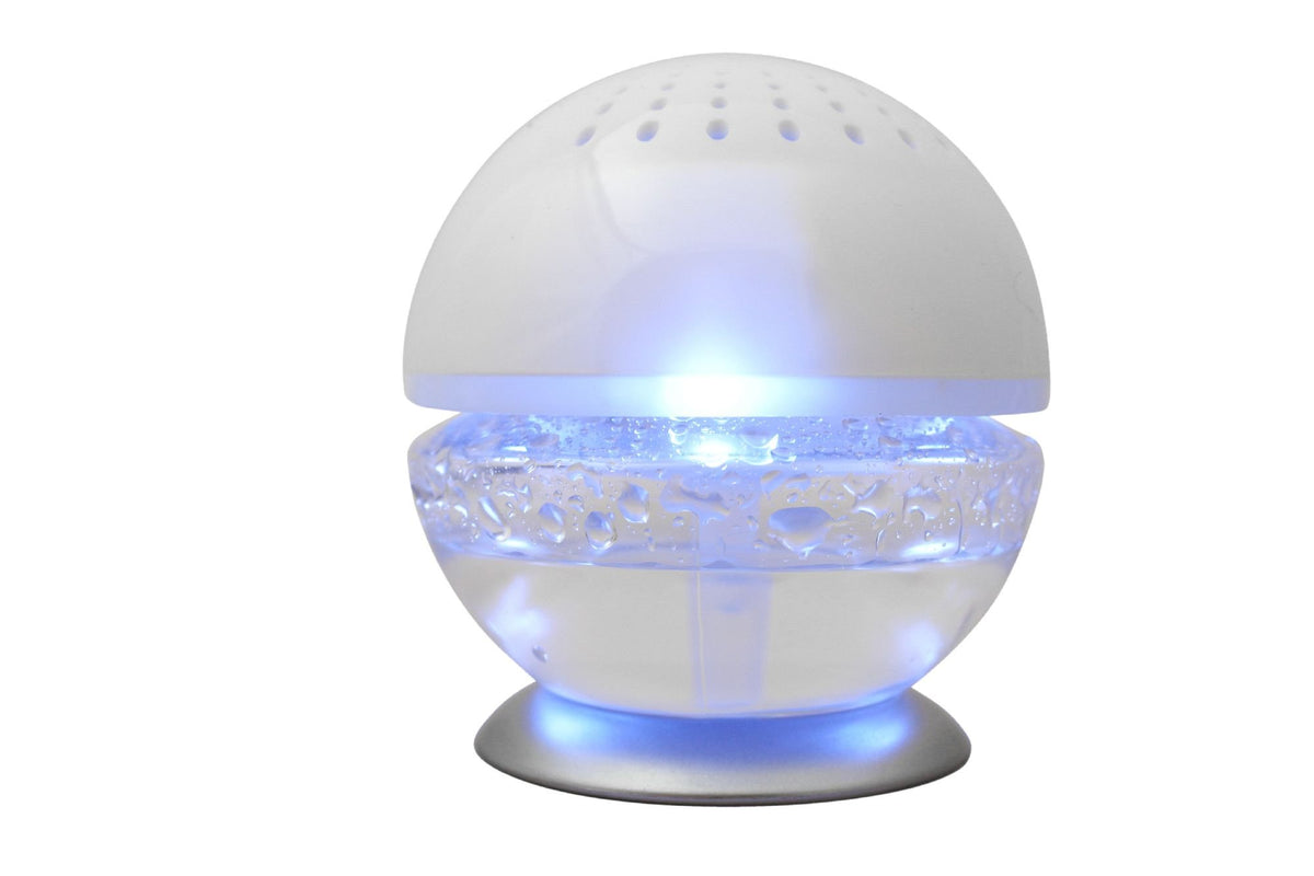 Ecogecko Little Squirt Air Revitalizer, 4.25''D X 5''H, White