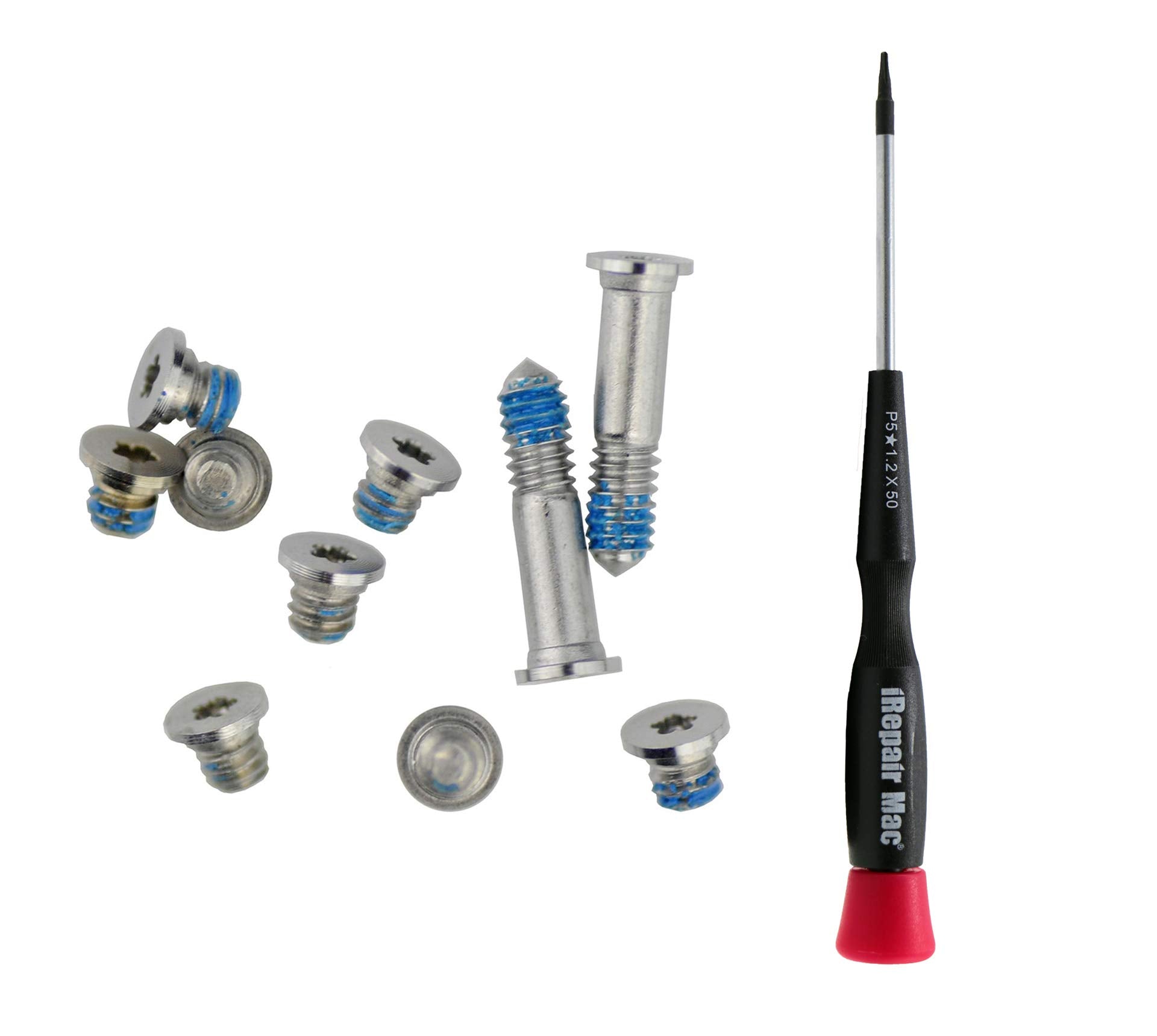 Irepair Mac 6445624 Bottom Case Repair Replacement Screws And Screwdrivers For Air 11 & 13 Inch Macbook (Set Of 10)