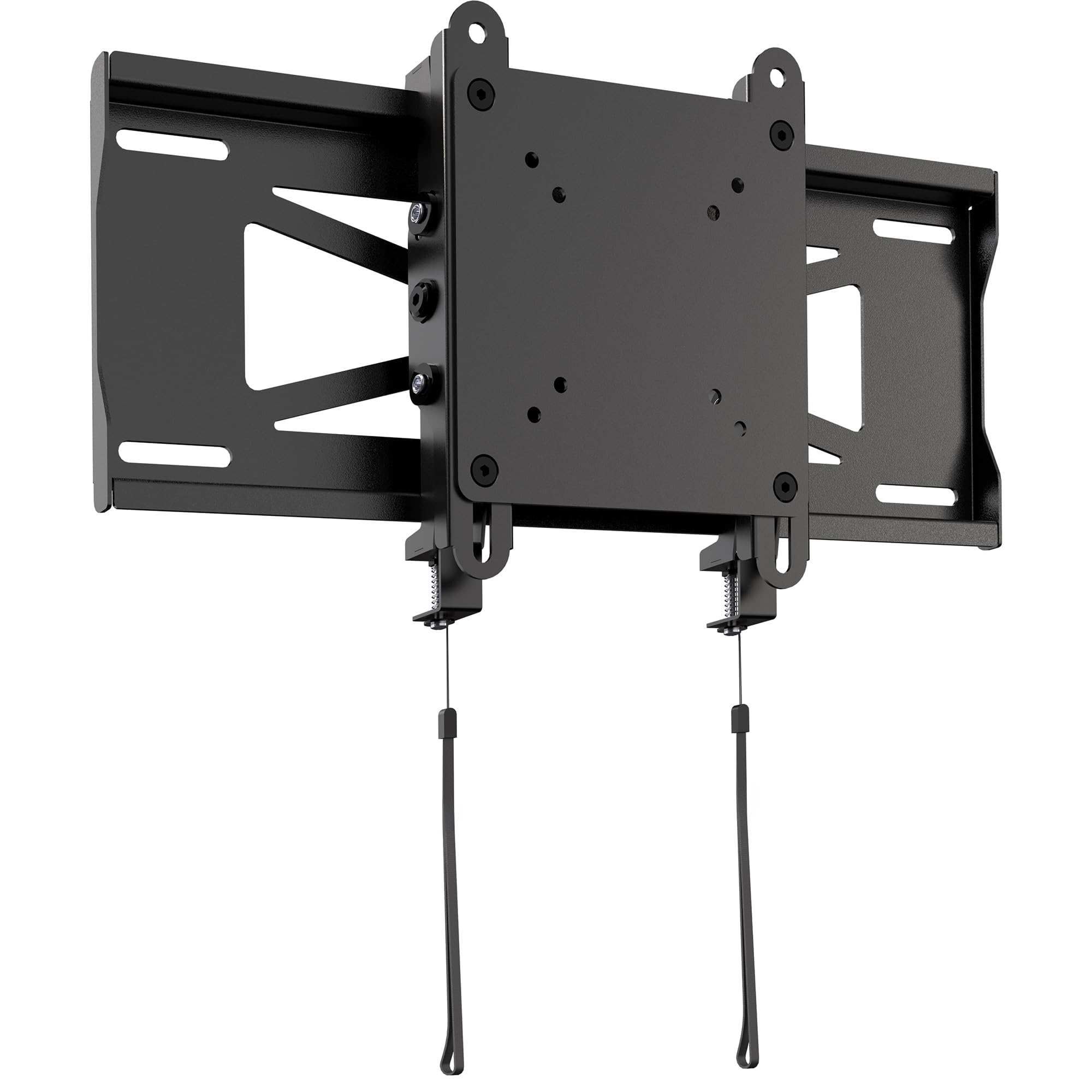 VIVO Low Profile Ultrawide Monitor Wall Mount for up to 49 inch Screens and up to 32 TVs, Holds 44 lbs, Tilt and Sliding Adjustm