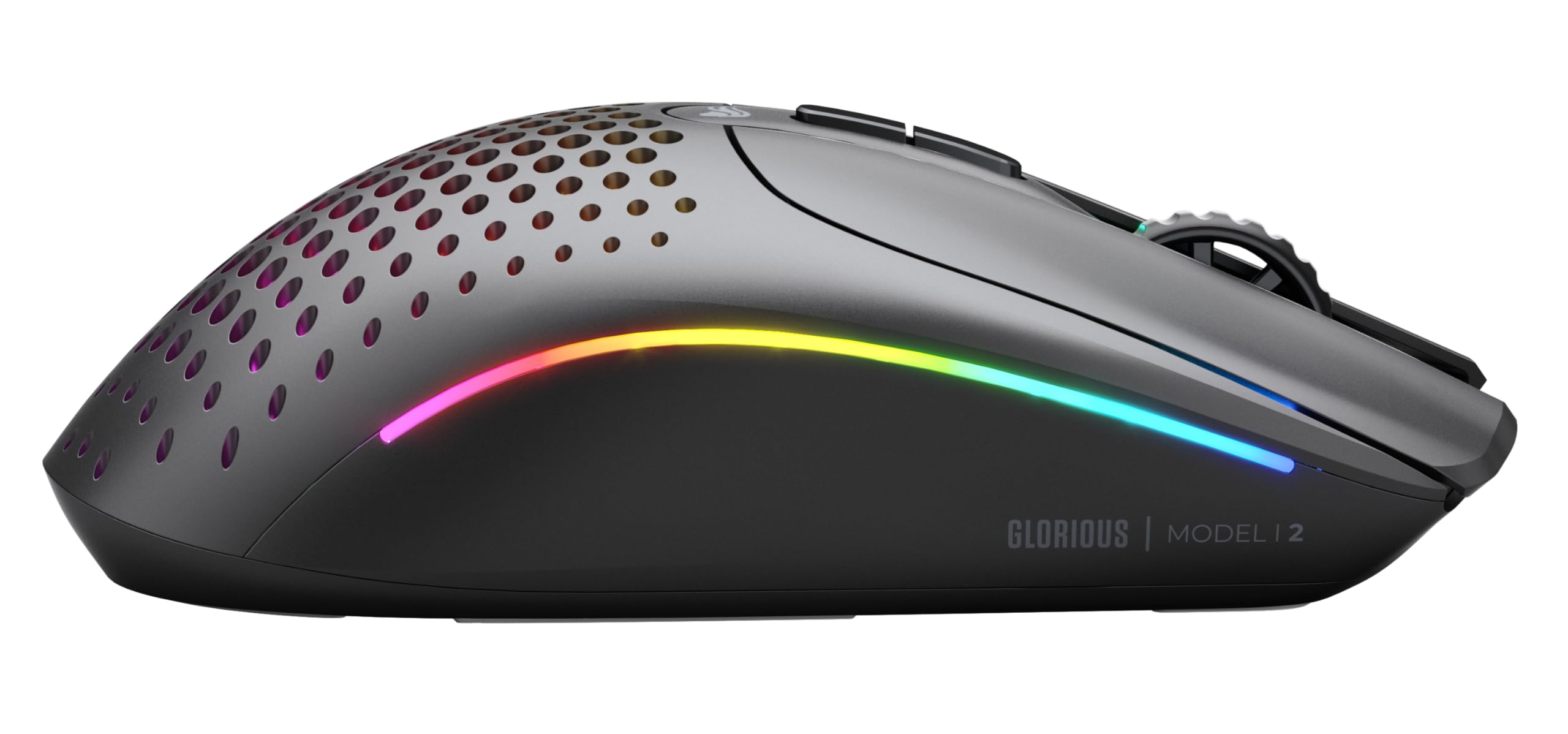 Glorious Gaming Model I 2 Wireless Gaming Mouse   Hybrid 2.4Ghz & Bluetooth, 75G Superlight, 9 Buttons (2 Swappable), Rgb, Ptfe
