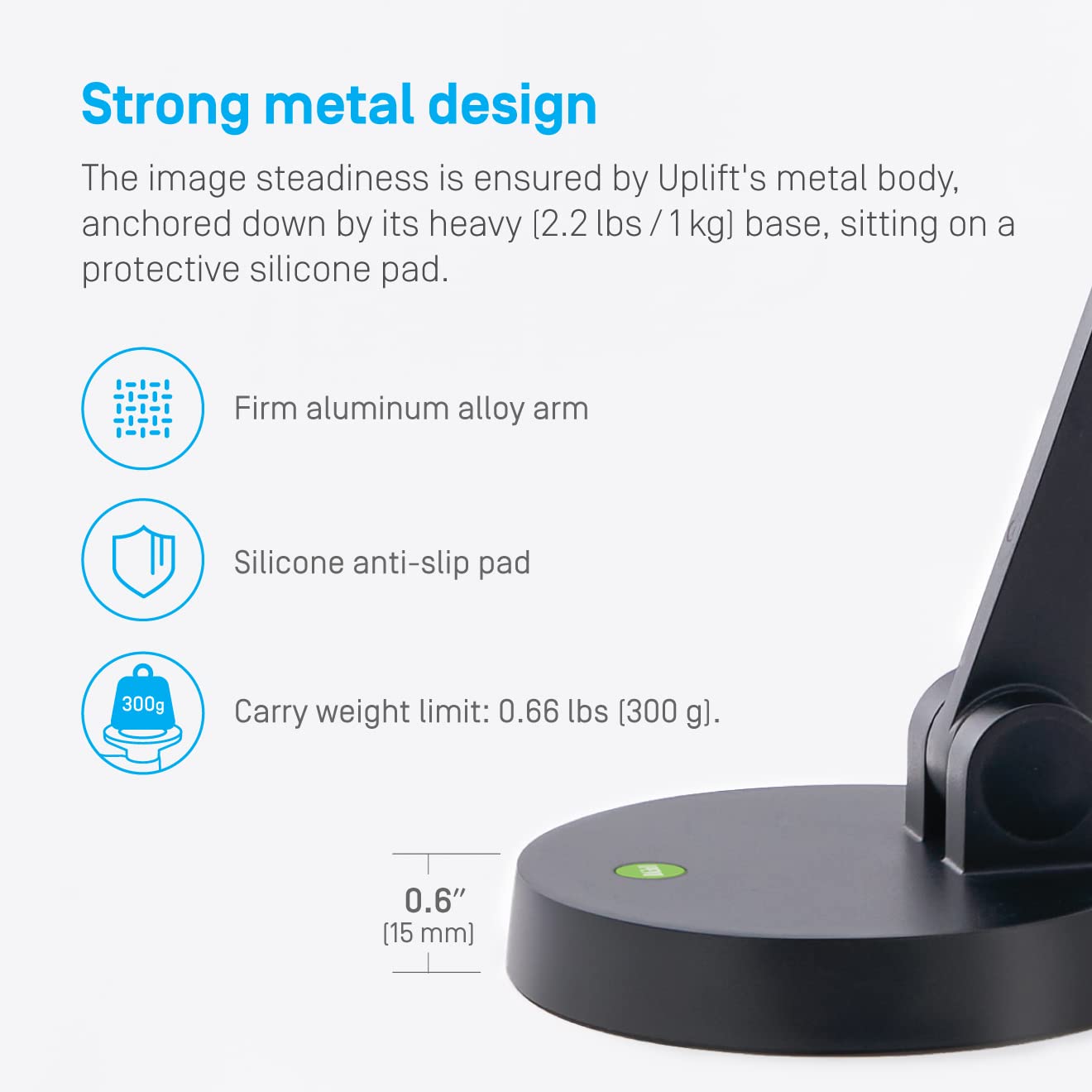 Ipevo Uplift Magnetic Multi-Angle Arm For Iphone 12 Series And Above, Multi-Jointed Phone Holder For Video Calls, Multi-Screen W