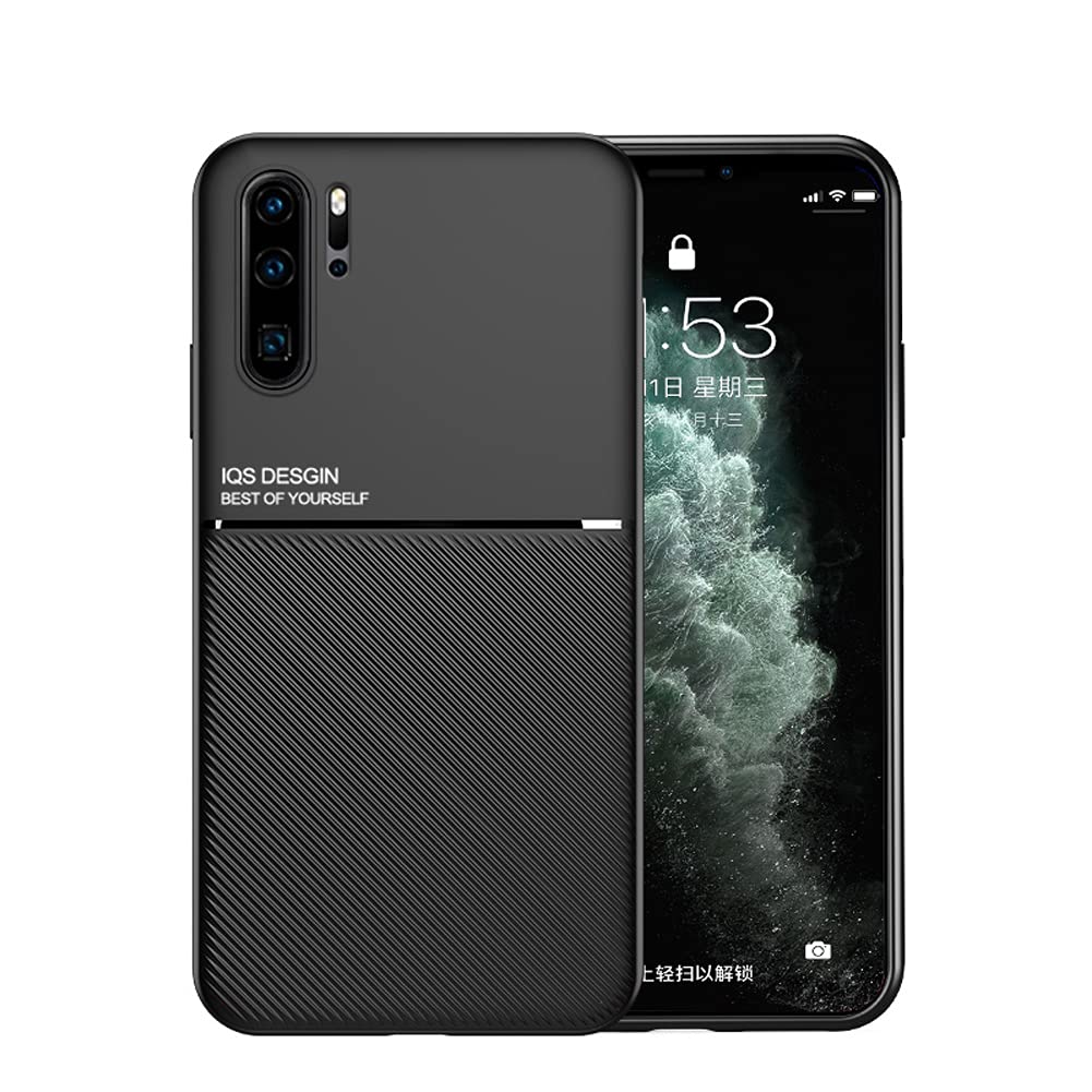 Kepuch Mowen Case Cover Bumper Built In Metal Plate For Huawei P30 Pro   Black