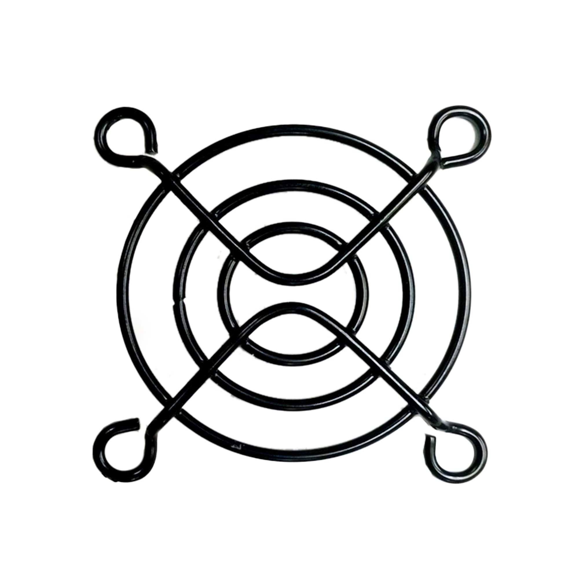 50Mm Black Fan Finger Grill (2 Pk)