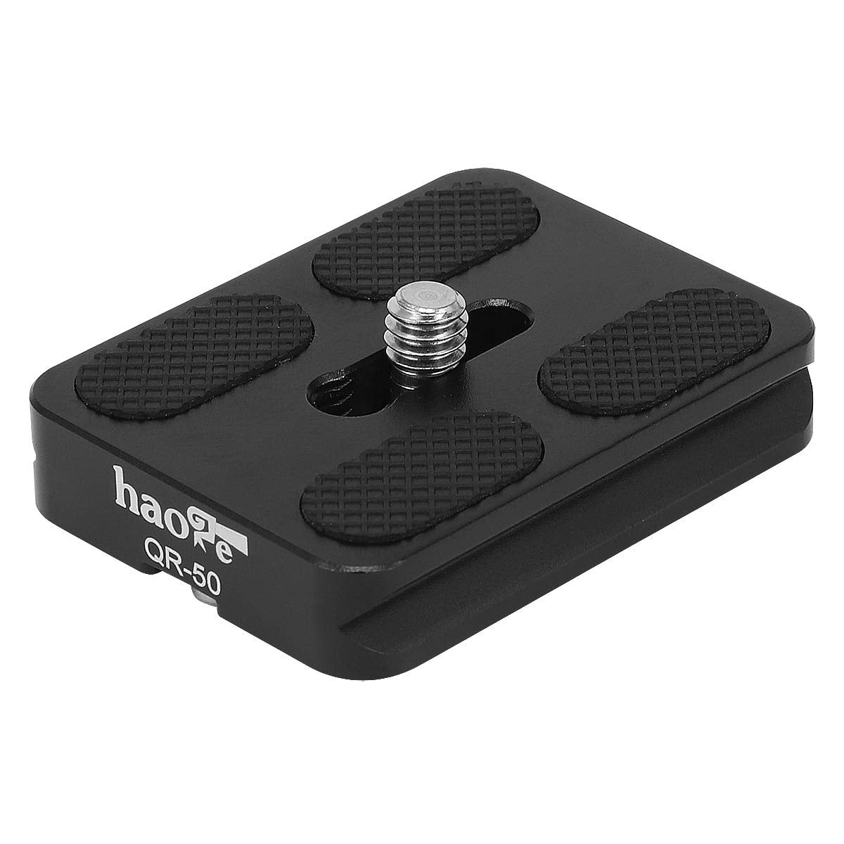 Haoge 50Mm Qr Quick Release Plate And D Ring Screw Fits Arca Swiss Standard For Tripod Ball Head