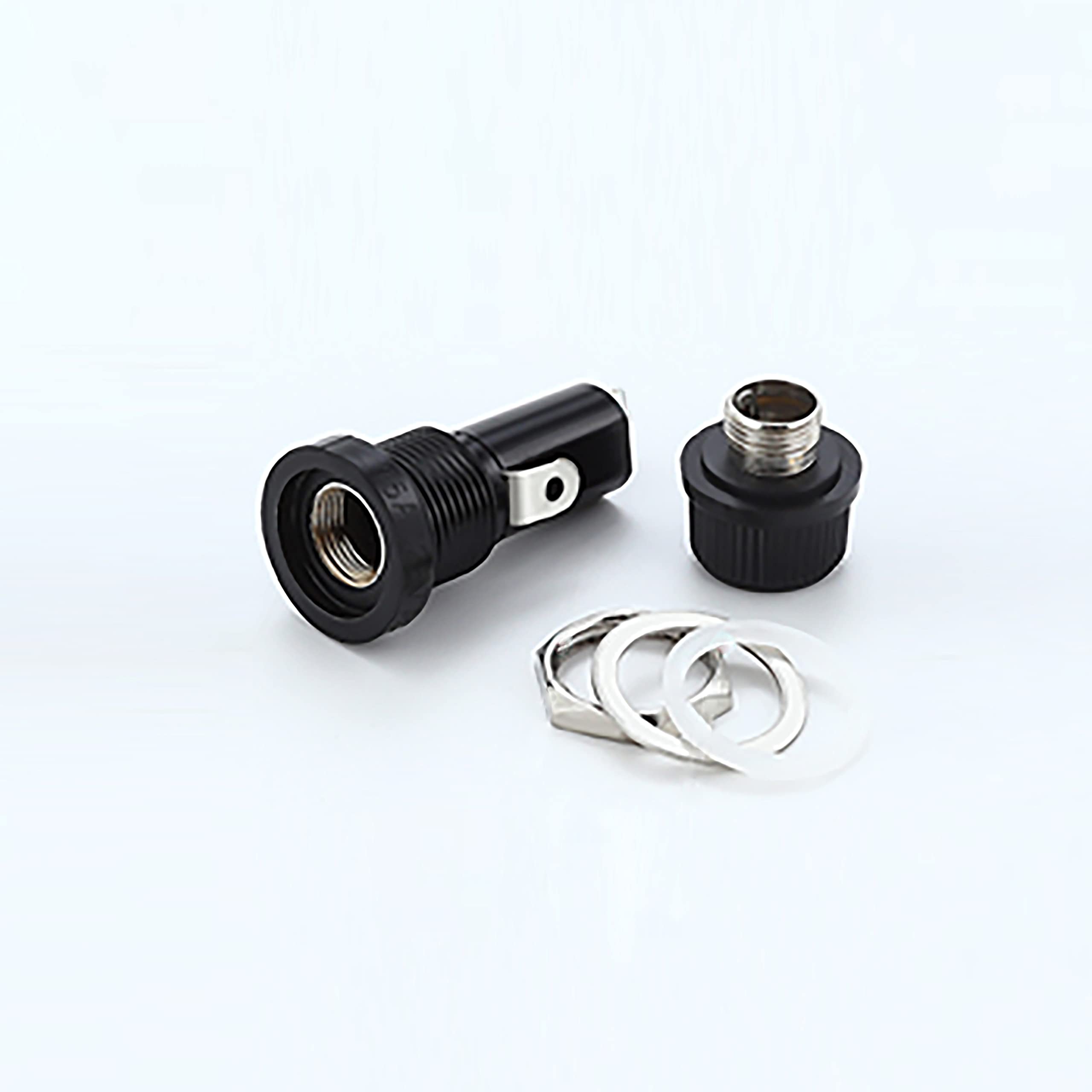 10Pcs 5X20Mm Panel Mount Screw Cap Fuse Holder Case Glass Tube Fuse Radio Auto Stereo