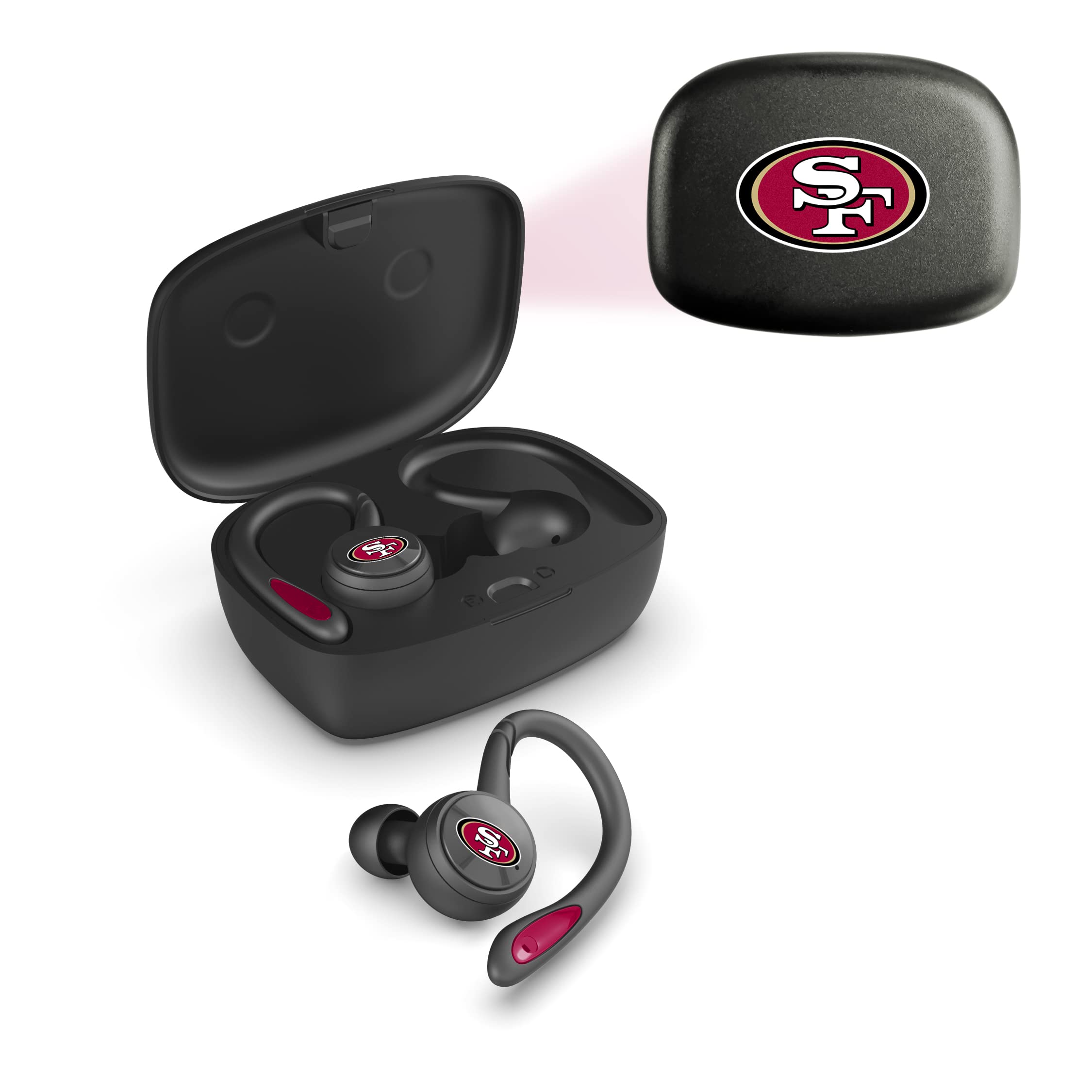 SOAR NFL Sport True Wireless Earbuds V.5, San Francisco 49ers