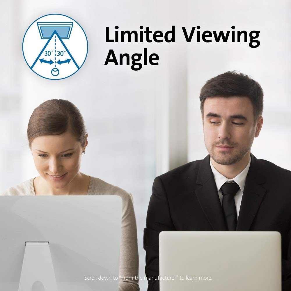 Kensington Fp220W Privacy Screen For 22 Inch 16:10 Aspect Ratio Widescreen Monitors (K55786Ww)