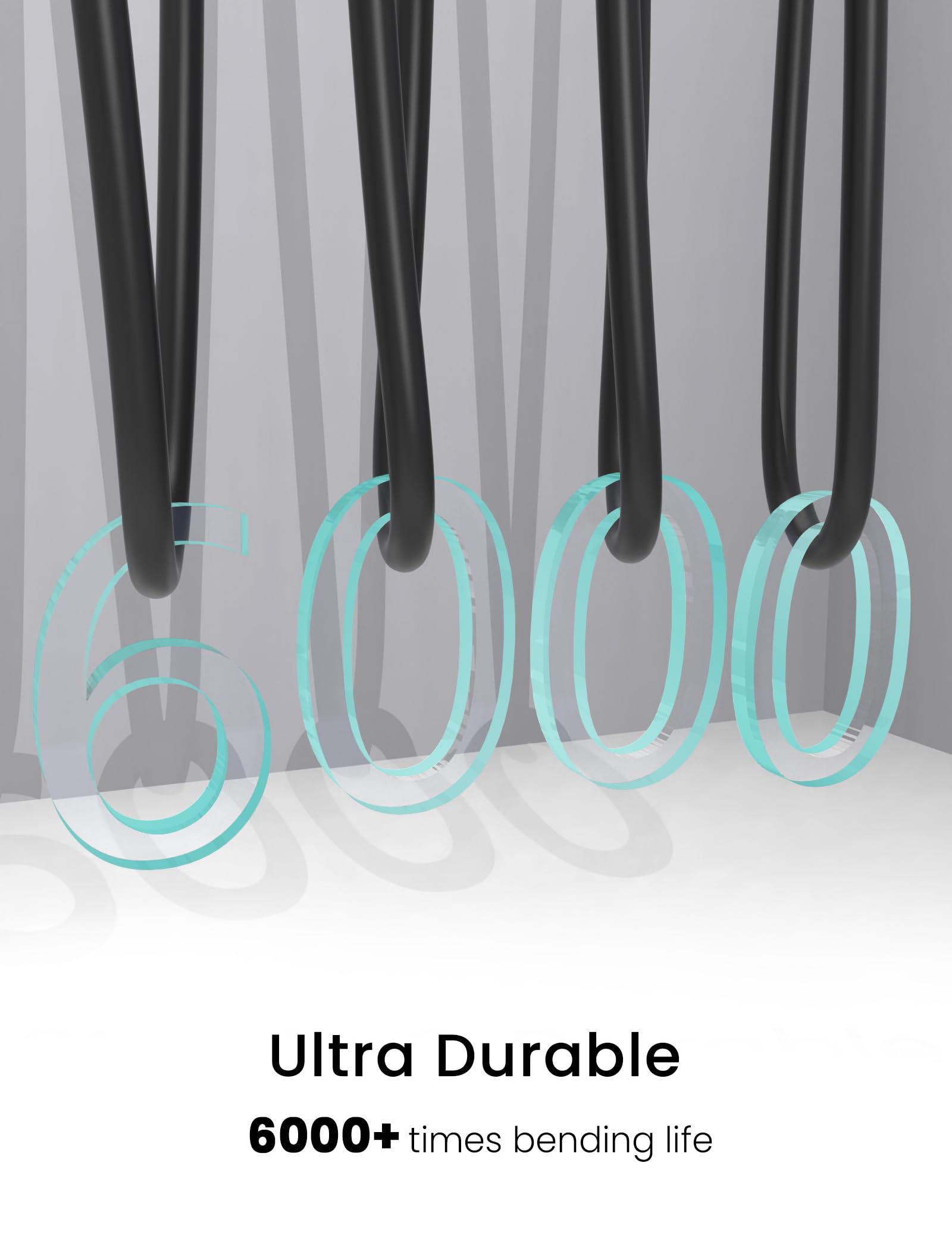 Sinoacc Charging Cable For Aftershokz Aeropex As800 & Opencomm Asc100Sg, Shokz Openrun & Openrun Pro S810 Magnetic Replacement 3