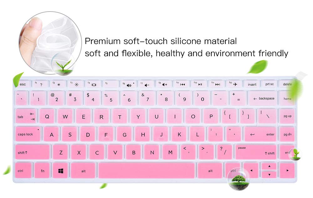 Keyboard Cover For Hp Pavilion X360 14'' & Hp Laptop 14T 14Z 14 Cf 14 Dk 14 Dq 14 Fq Series 14 Cf0006Dx/Cf0012Dx 14 Dk0002Dx 14