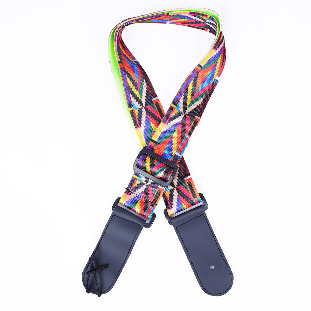 Guitar Strap with leather end, Adjustabel Guitar strap for Electronic Guitar/Acoustic Guitar, Guitar Belt