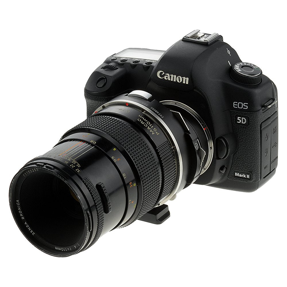 Fotodiox Pro Lens Mount Shift Adapter - Bronica Sq Mount Lens To Canon Eos (Ef, Ef-S) Mount Slr Camera Body
