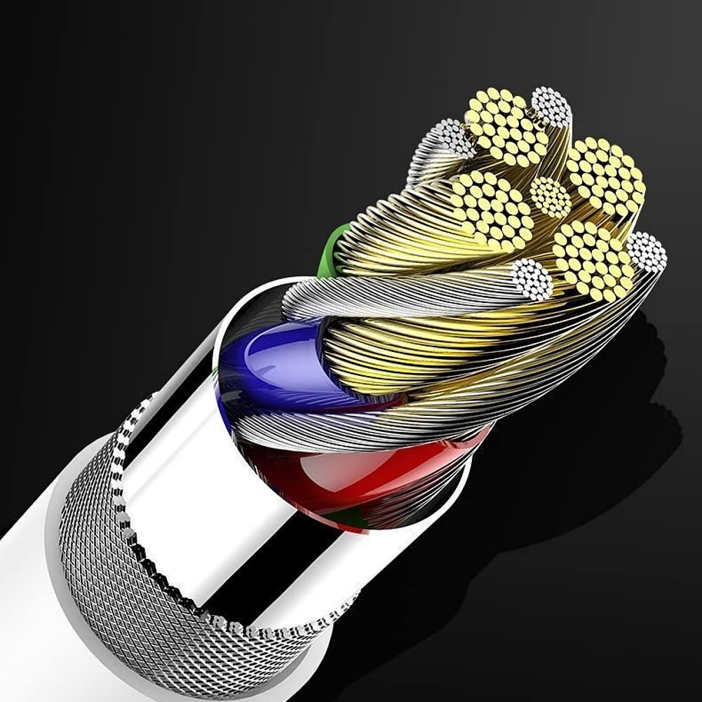 Qjin 6.5Ft Micro Usb Charging Cable For Kindle Oasis 10Th Gen, Kindle 10Th Gen, Kindle Paperwhite 7Th Gen And Other Micro Usb Po