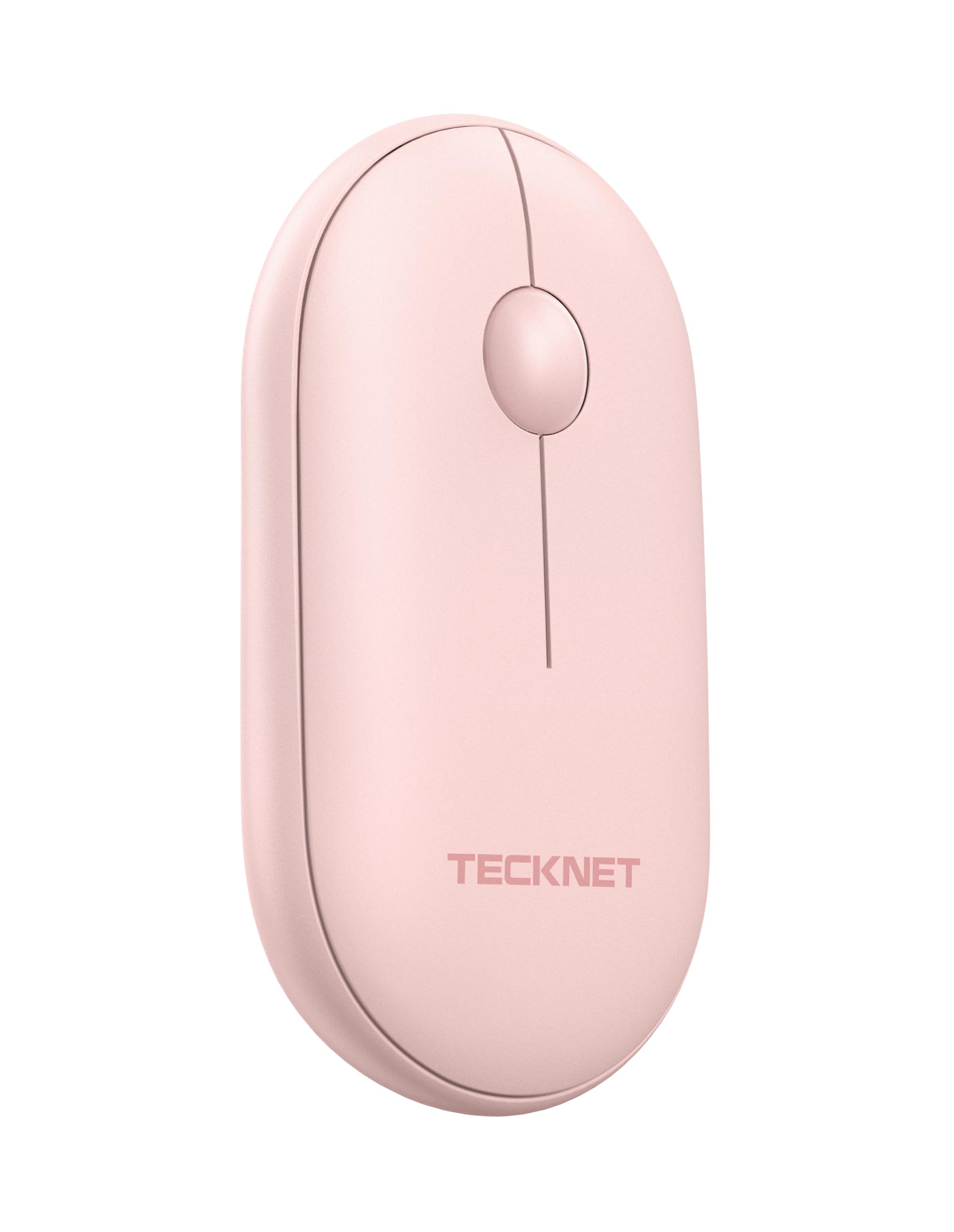 TECKNET Bluetooth Mouse, Slim Portable Wireless Mouse (BT3.0/5.0+2.4Ghz)