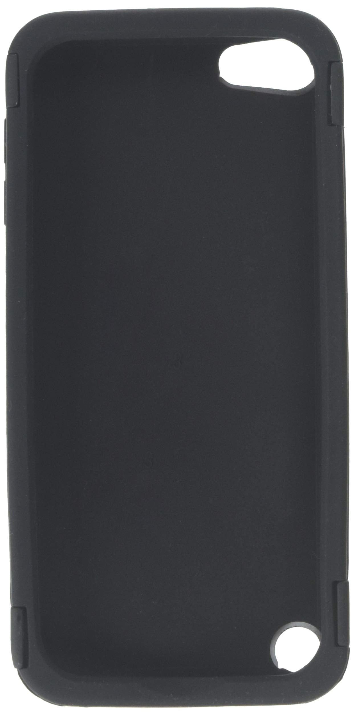 Asmyna Rubberized Black Flowerpower Hybrid Protector Cover For Ipod Touch 5