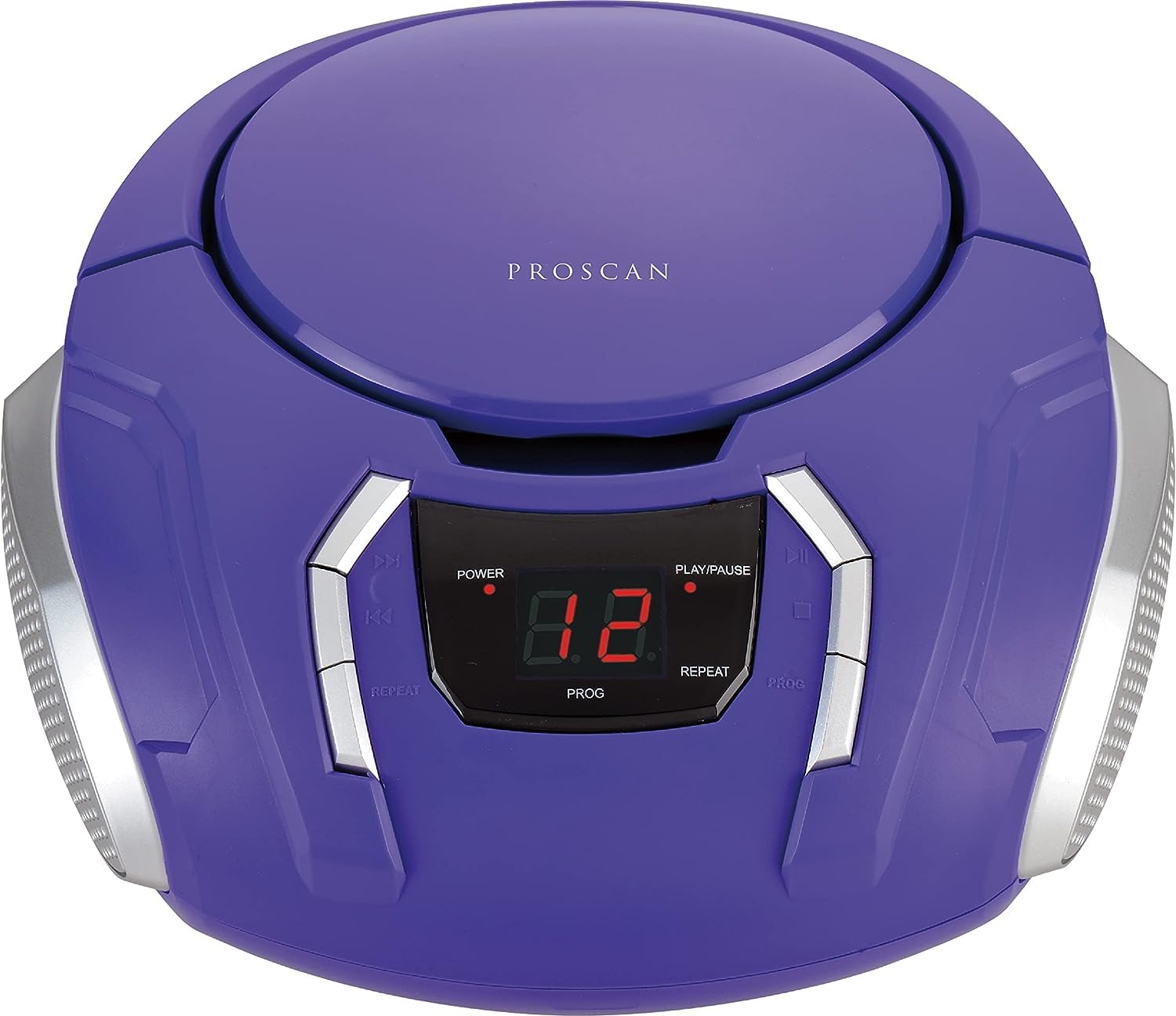 Proscan Elite Portable Cd Boombox With Am/Fm Radio, Auxiliary   Purple