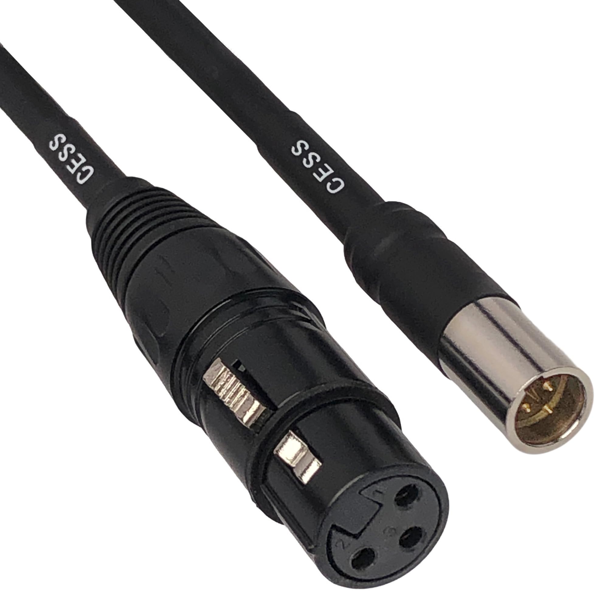 Cess 196 6I Mini Xlr Male To Xlr Female Adapter Cable, 3 Pin Mini Xlr Male To Xlr Female Adapter Cable, For Bmpcc 4K Camera Vide