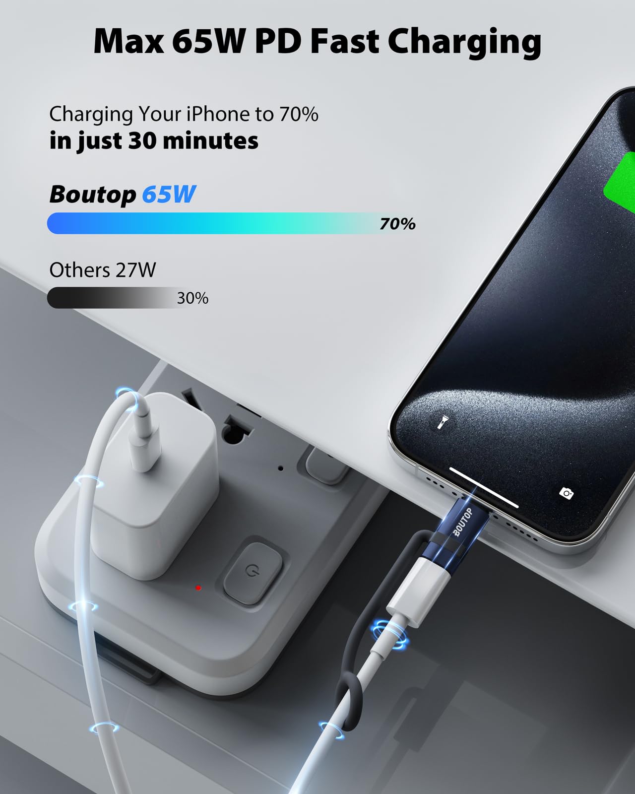 [4 Pack] Lightning To Usb C Adapter, Support 65W Pd Fast Charging Compatible With Iphone 15 Series, With Anti Lost Holder