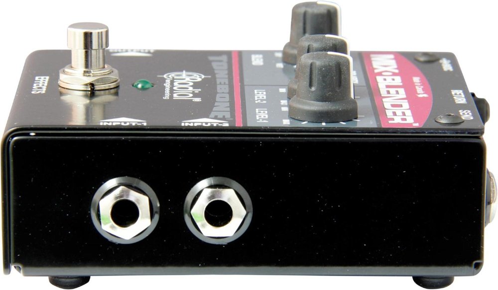 Radial Mix Blender Dual Instrument Buffer, Mixer, And Fx Loop Interface