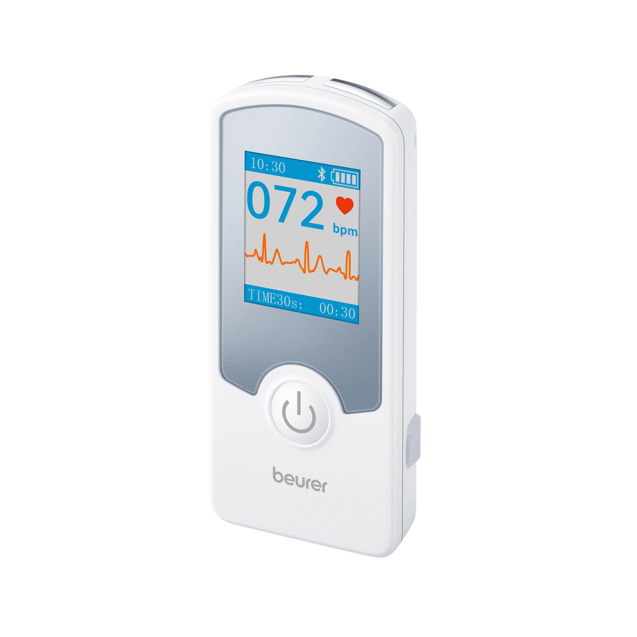 Beurer Cardio Companion EKG Monitor - 3-Lead Portable ECG Machine, Detects Irregular Heart Rhythms, Fast Results in 30 Seconds,