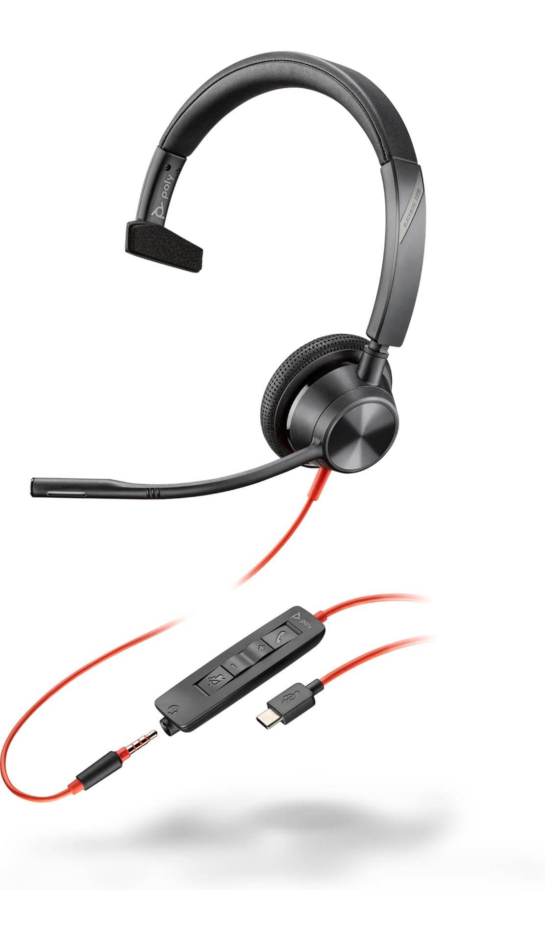 Poly Bw 3315 Usb C Hs +3.5Mmp