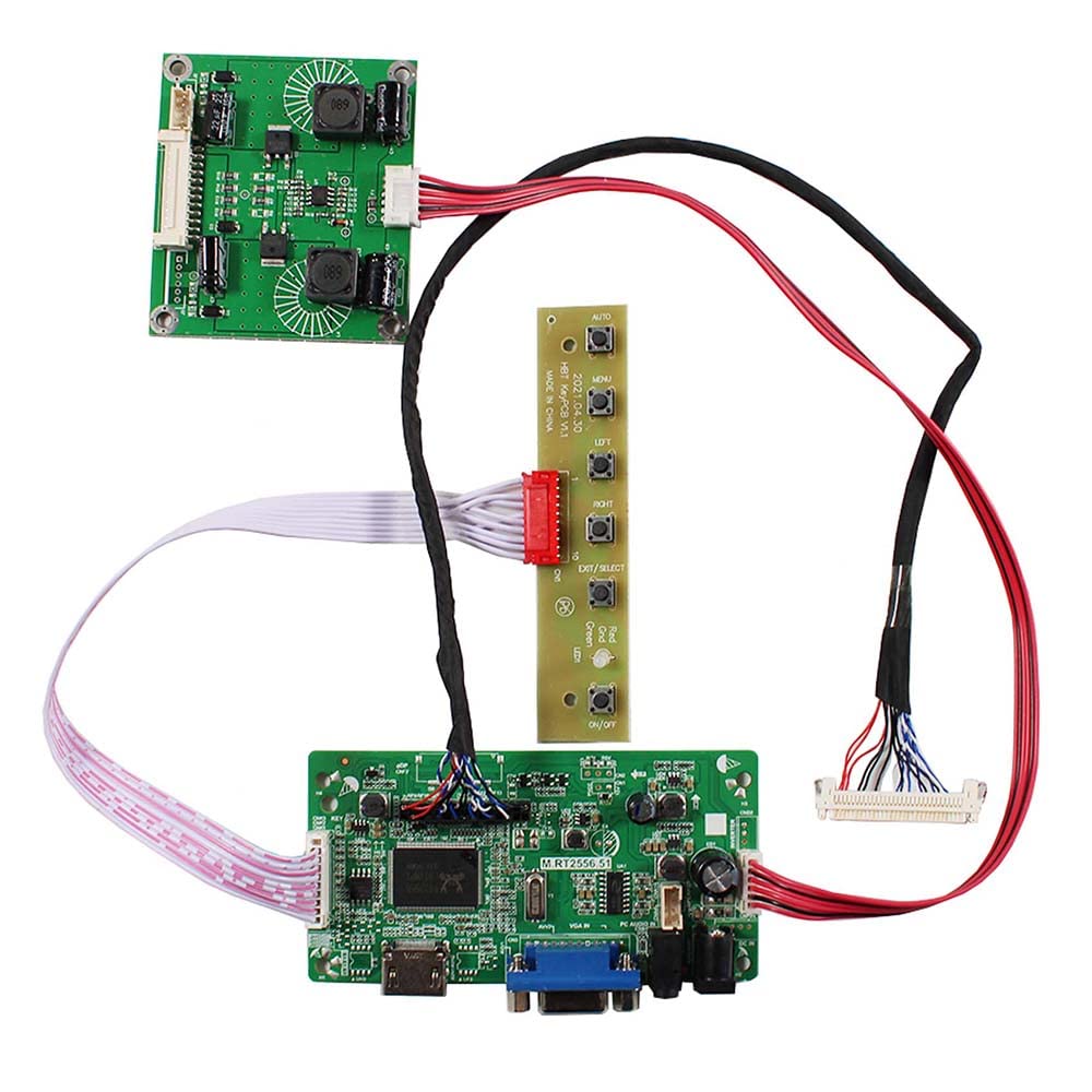 Fanyitek Hdmi Vga Controller Board Edp For 27 Inch 2560X1440 2K Lm270Wq1 Sda1 Sda2 30 Pin Wled Lcd Screen