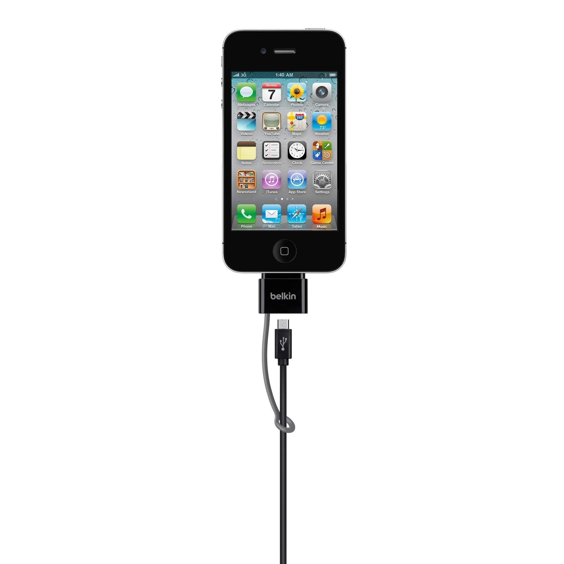 Belkin Micro Usb To 30 Pin Adapter