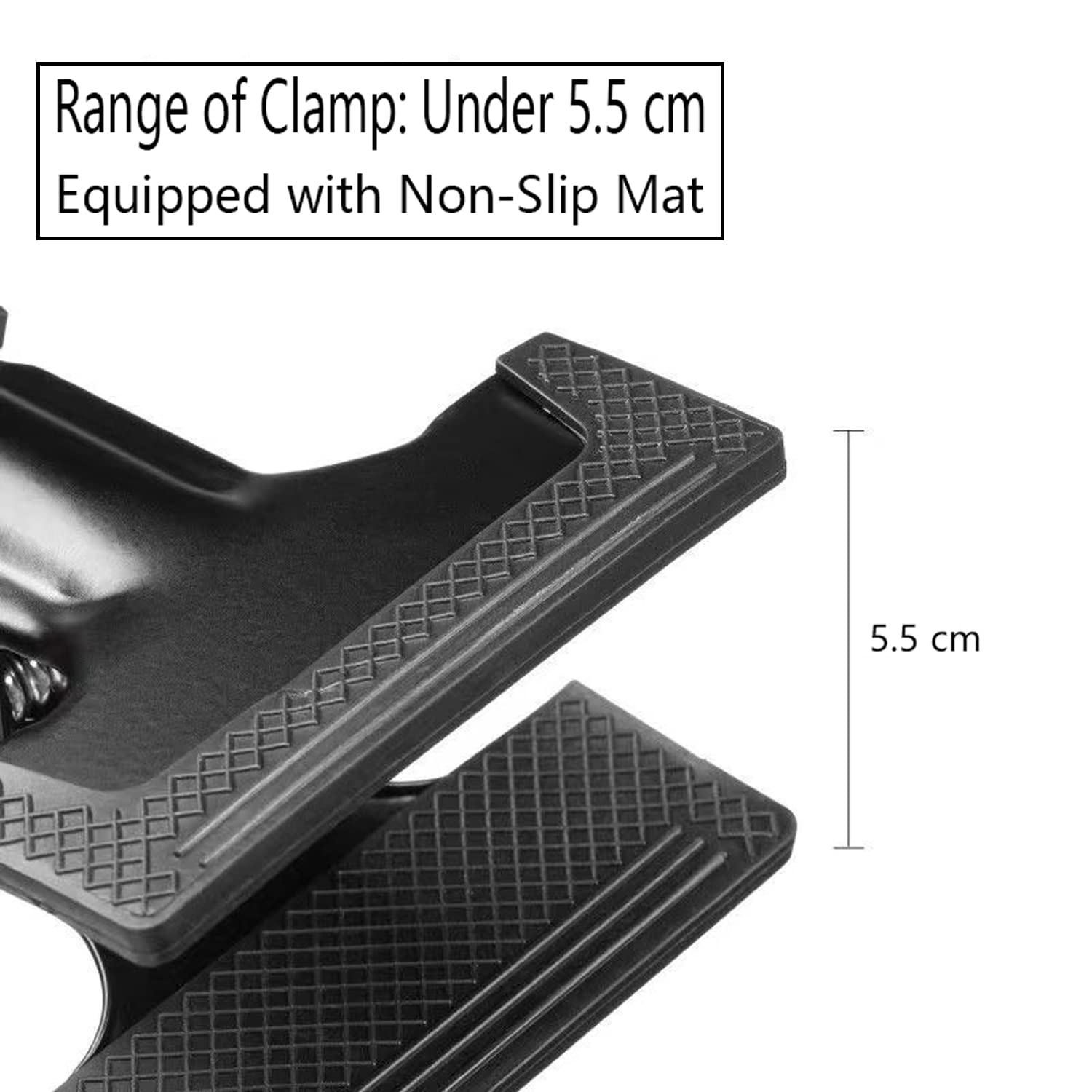 Kagyoku Backdrop Spring Clamps With Hook  2 Pack Of 4'' Heavy Duty Clips For Photography Background Stands, Woodworking & Home I