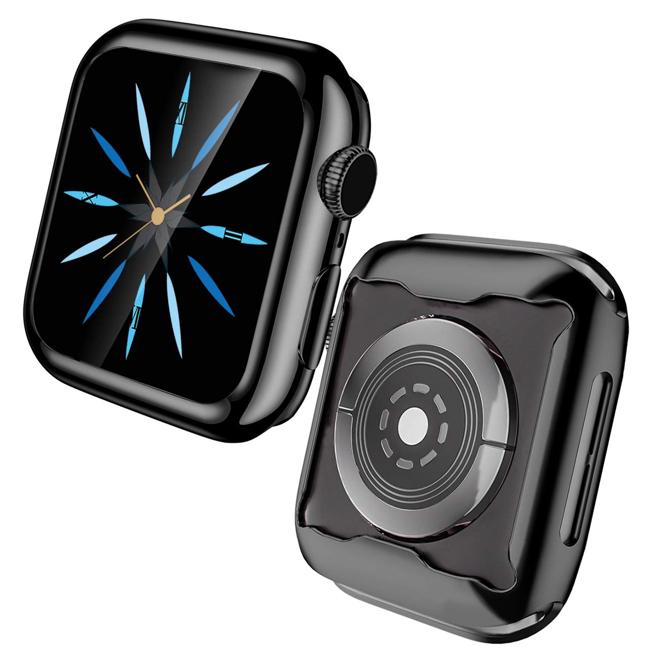 Geak For Apple Watch Case 44Mm Series 4 Series 5 With Screen Protector, 3 Pack Soft Tpu Ultra Thin Cover All Around Protective C