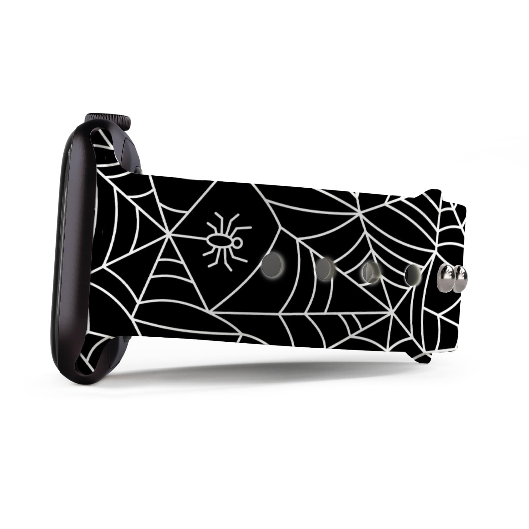 Foxibands Halloween Spider Web  Compatible With Apple Watch Bands 45Mm 44Mm 42Mm 41Mm 40Mm 38Mm Silicone Band Replacement For Iw