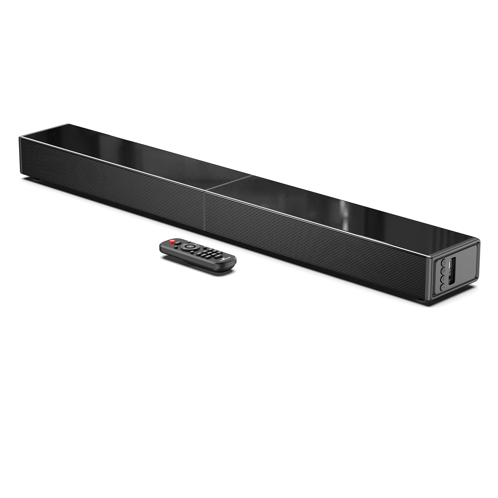 Larksound 2.1 Ch Soundbar With Built In Subwoofer, 31 Inch Sound Bar For Tv With Bluetooth/Hdmi Arc/Optical/Aux/Usb Connections