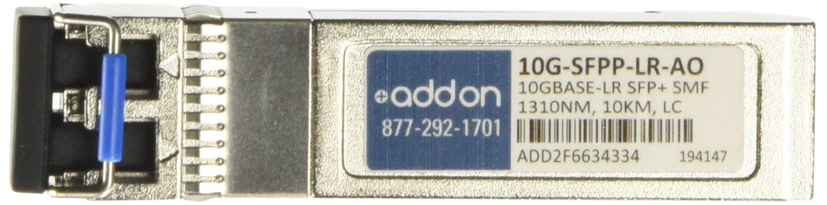 Add On Computer Brocade Compatible Taa Compliant 10Gbase Lr Sfp+ Transceiver (10G Sfpp Lr Ao)