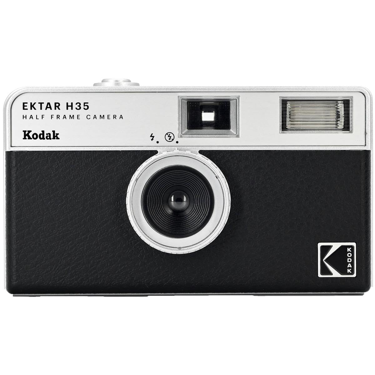 Kodak Ektar H35 Half Frame Film Camera, 35Mm, Reusable, Focus-Free, Lightweight, Easy-To-Use (Black) (Film & Aaa Battery Are Not