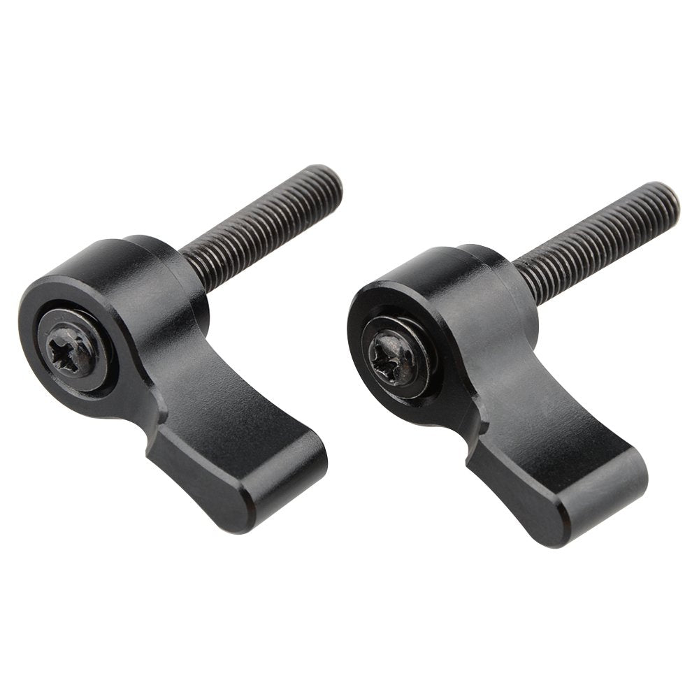 Camvate M5 Male Threading(22.5Mm Long) Rotating Knob Adjustable Thumb Lever Screw (Black) - 1511