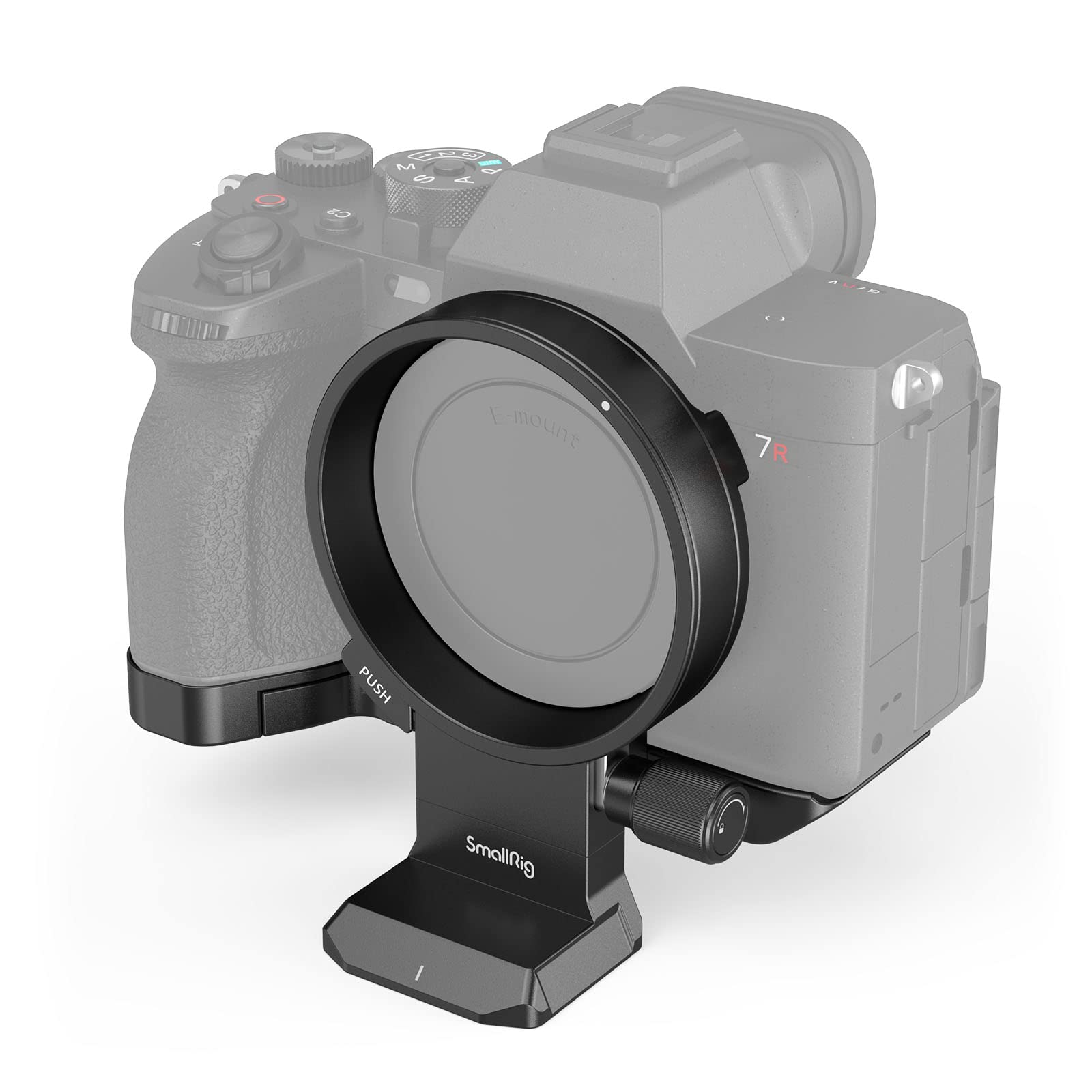 SmallRig Rotatable Collar Mount Plate for Sony Alpha 7 V / 7R V / 7 IV / 7S III / 7R IV, Supports Horizontal & Vertical Shooting