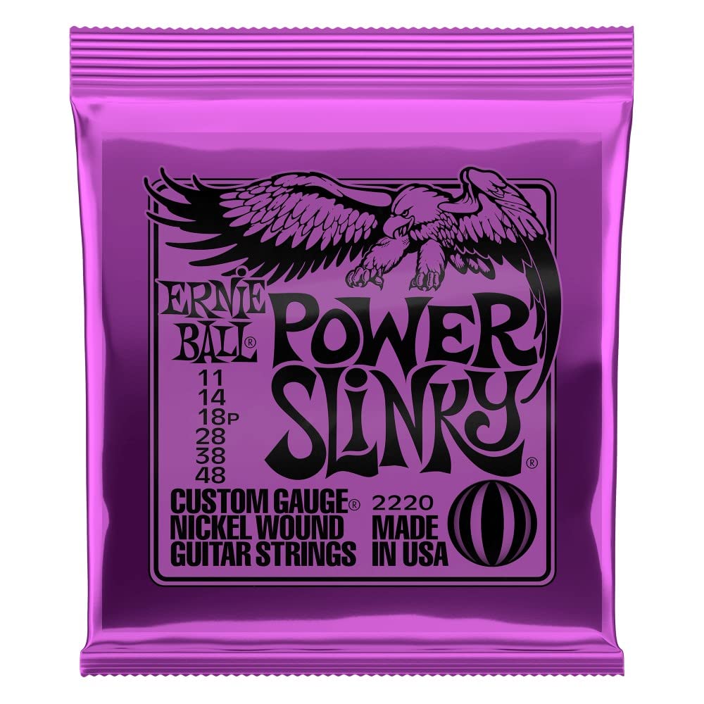 Ernie Ball Power Slinky Guitar Strings (Pack Of 3) (2220X3)