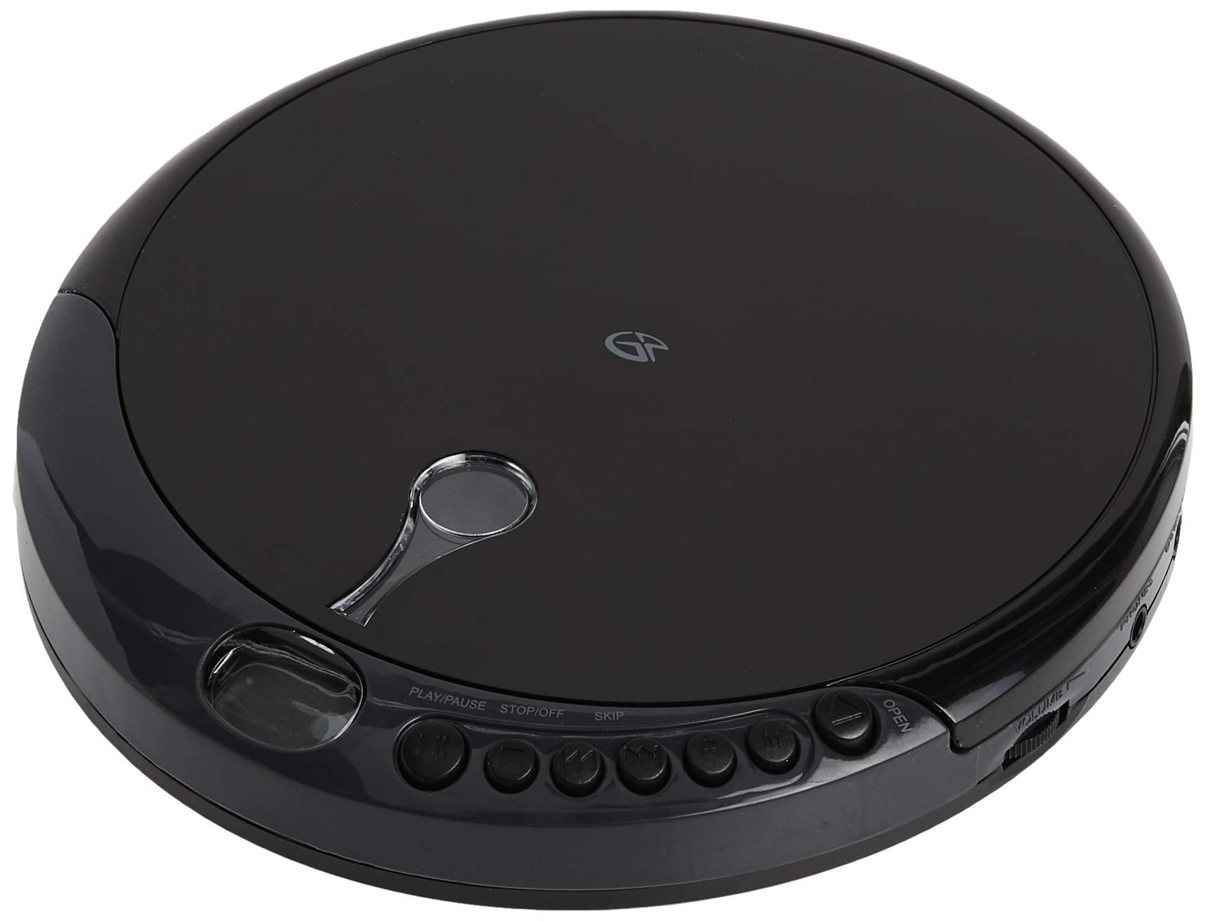 Gpx Pc301B Portable Cd Player With Stereo Earbuds And Anti Skip Protection (Pc301B),Black, Single