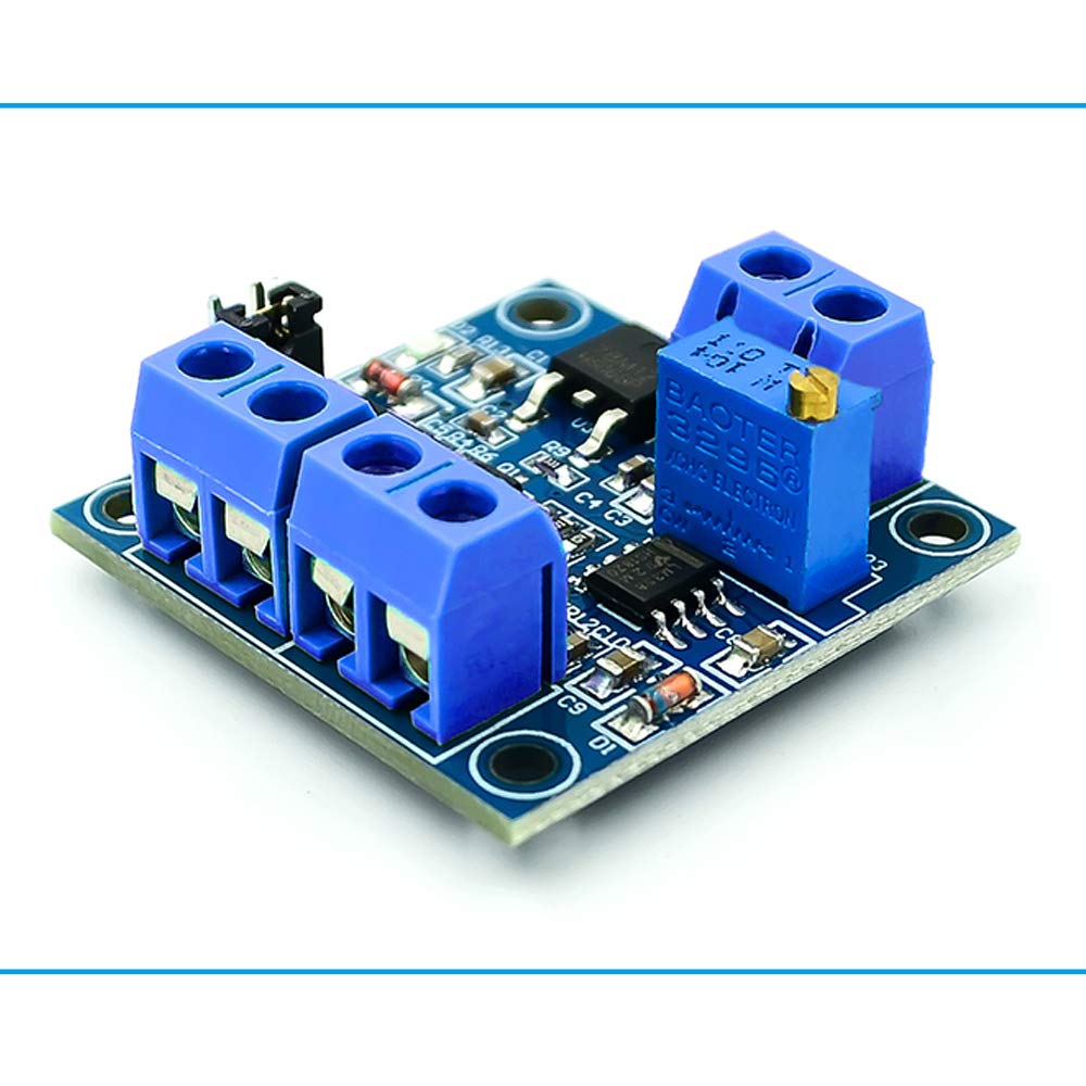 Wsdmavis 2Pcs Pwm To Voltage Module 0%  100% Pwm Converted To 0 10V Voltage Digital Analog Signal Converter For Plc Signal Inter