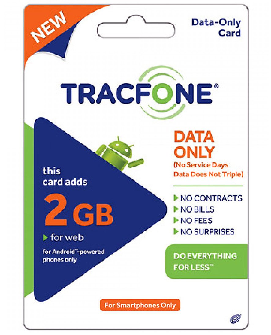 Tracfone Data 2Gb Pin Add On (Data Only For Android Smartphones)