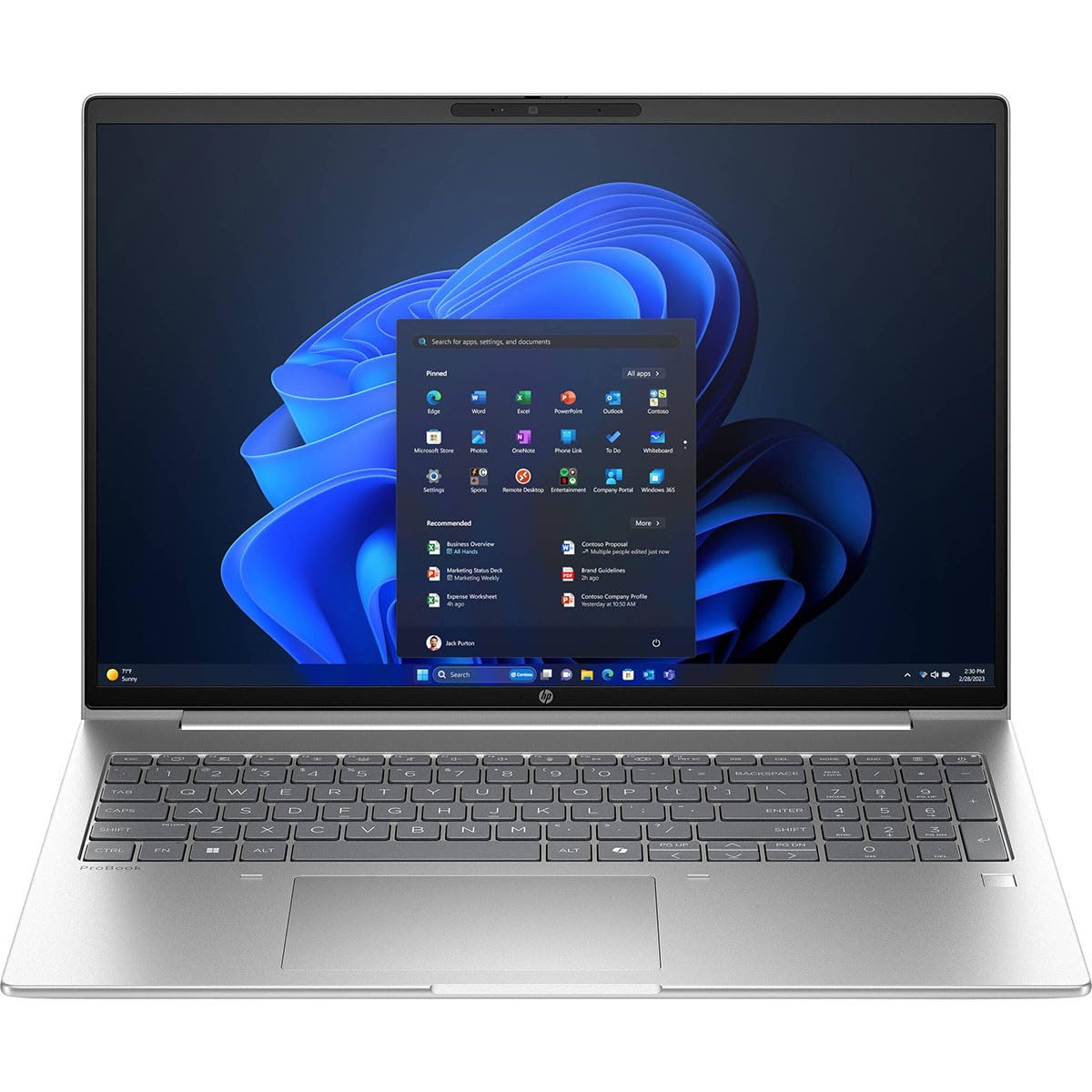 HP ProBook 4 G1i 16 Touchscreen Notebook - WUXGA - 60 Hz - Intel Core Ultra 7 255U - 32 GB - 1 TB SSD - English Keyboard - Pike