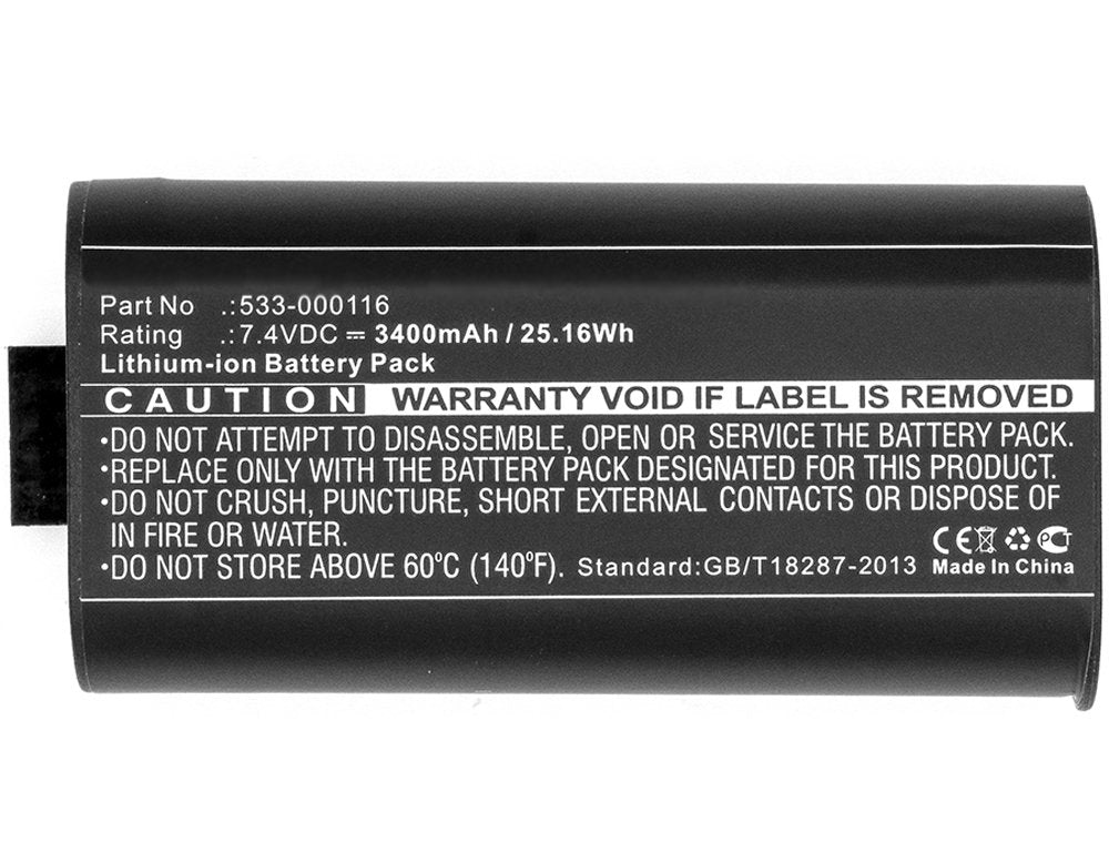 Mpf Products 3400Mah Extended 533 000116, 533 000138 Replacement Battery Compatible With Logitech Ue Megaboom S 00147 Wireless W