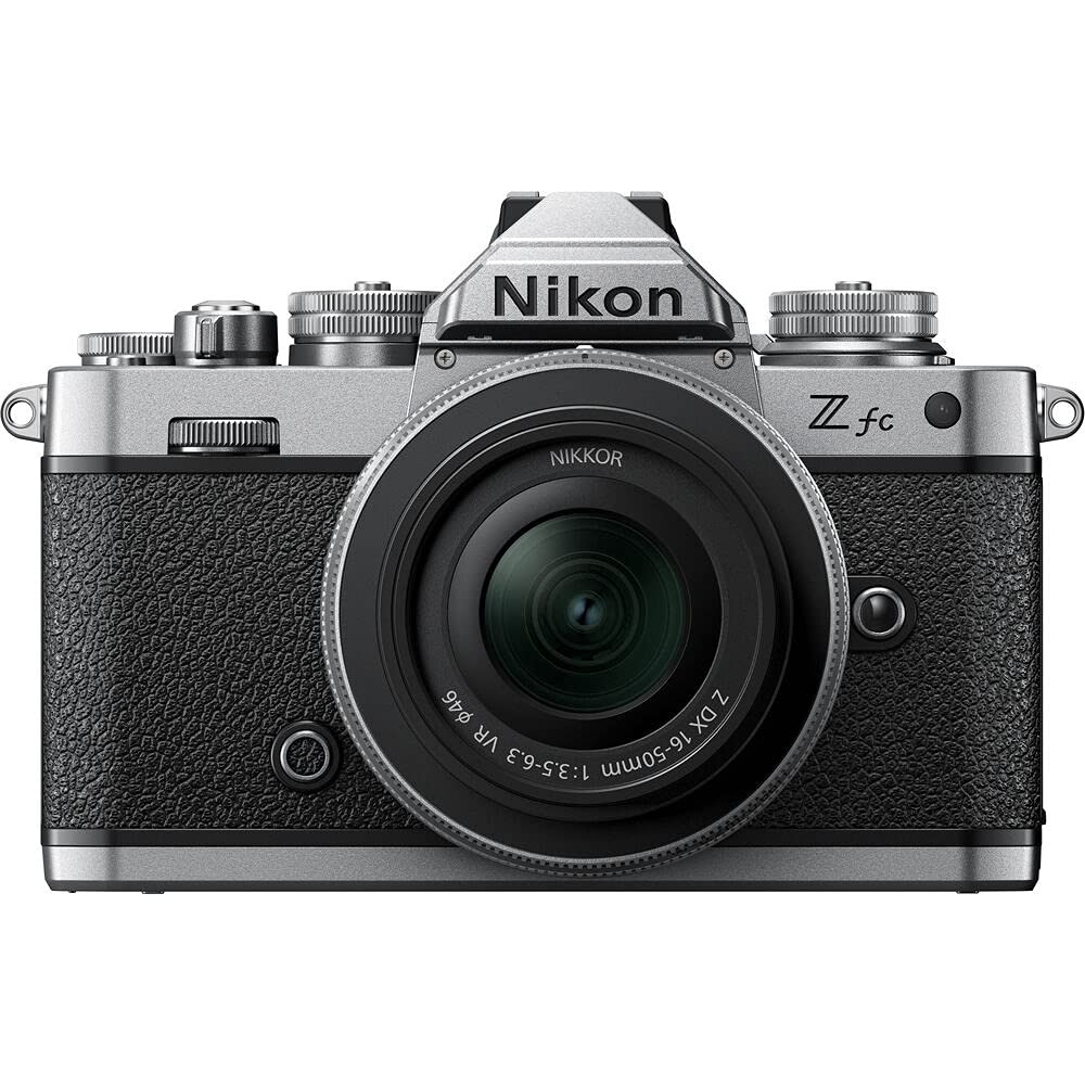 Nikon Zfc Mirrorless Camera With 16-50Mm Lens (1675) + 64Gb Memory Card + Filter Kit + Bag + Card Reader + Corel Photo Software