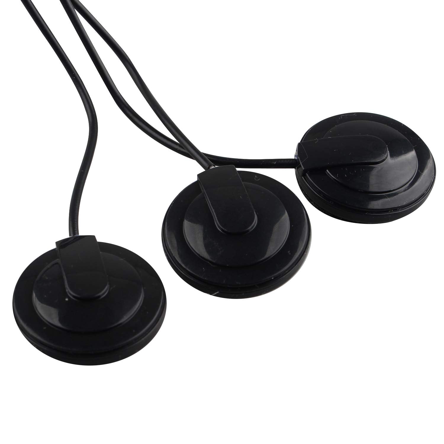 Futheda Self-Adhesive Pickup Piezo Jack Disc 3 - Transducer Microphone For Acoustic Guitar Ukulele Mandolin Banjo Violin String