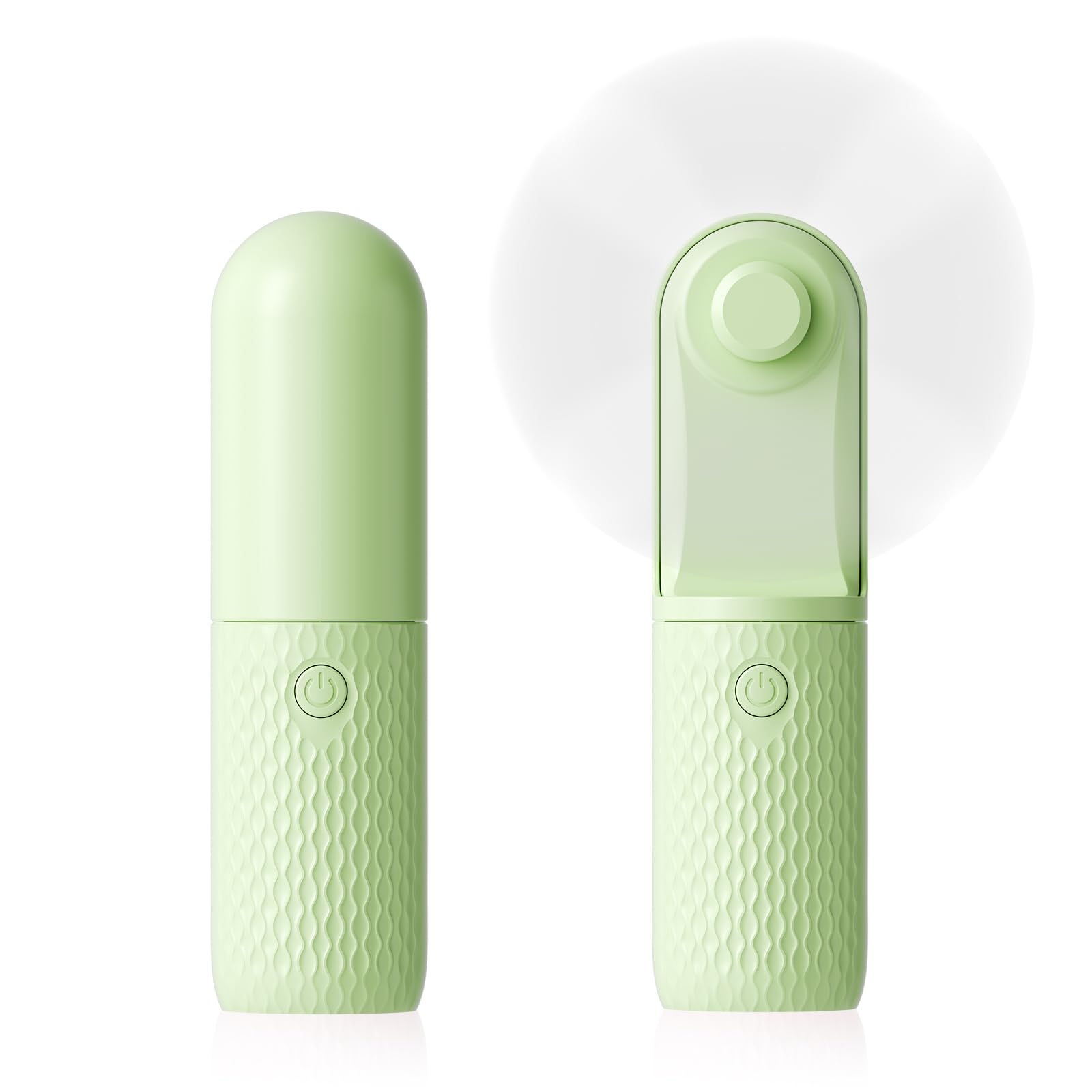 Handheld Mini Fan, Rechargeable Battery Operated small Portable Fan Up to 15 Working Hours, Powerful Safety Design Pocket Fans f