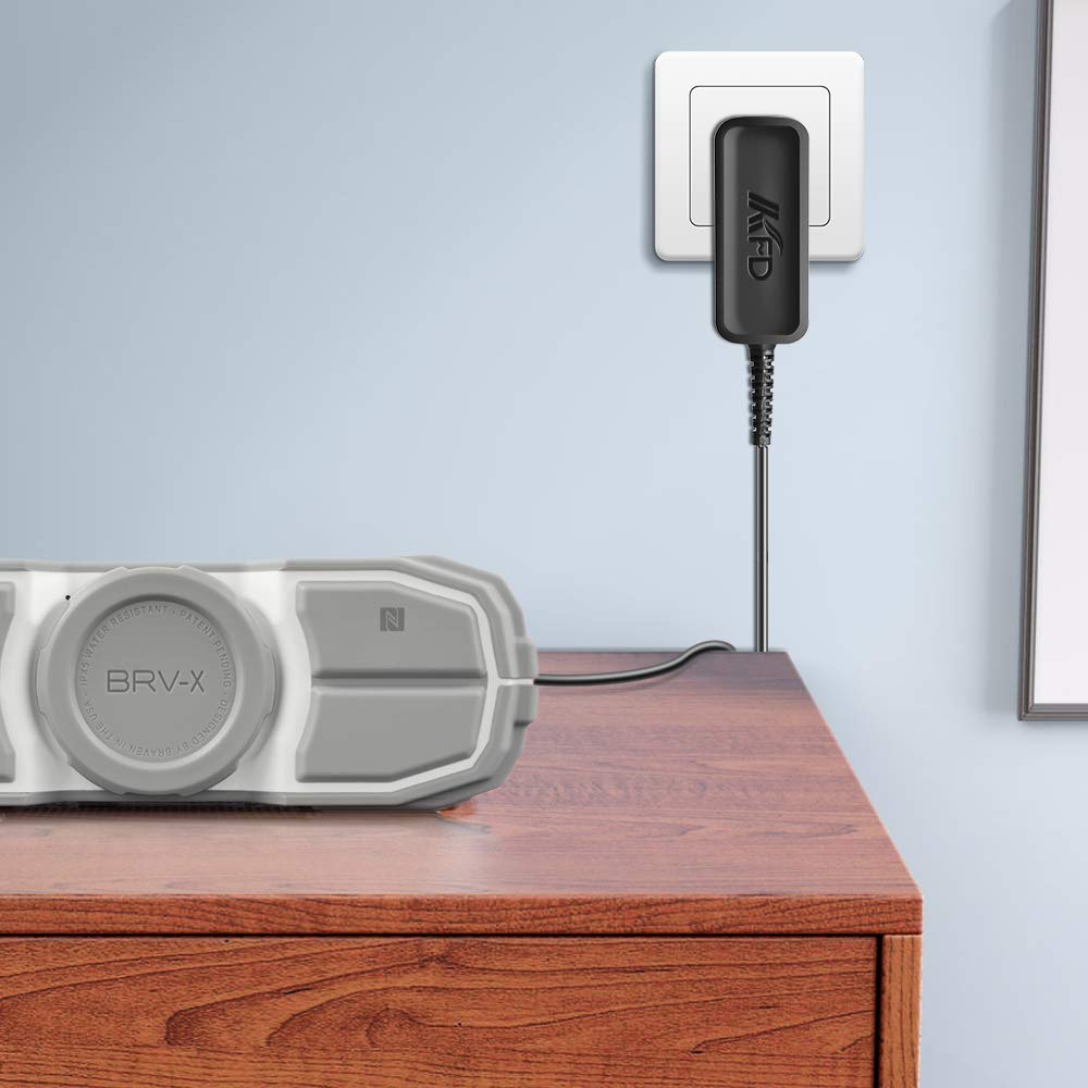 Kfd 12V Ac Adapter For Doss Soundbox Xl Charger Braven Brv X Brv Hd, Lg Music Flow H4 Np8350, Echo Dot 3Rd 4Th Gen Echo Show 5,