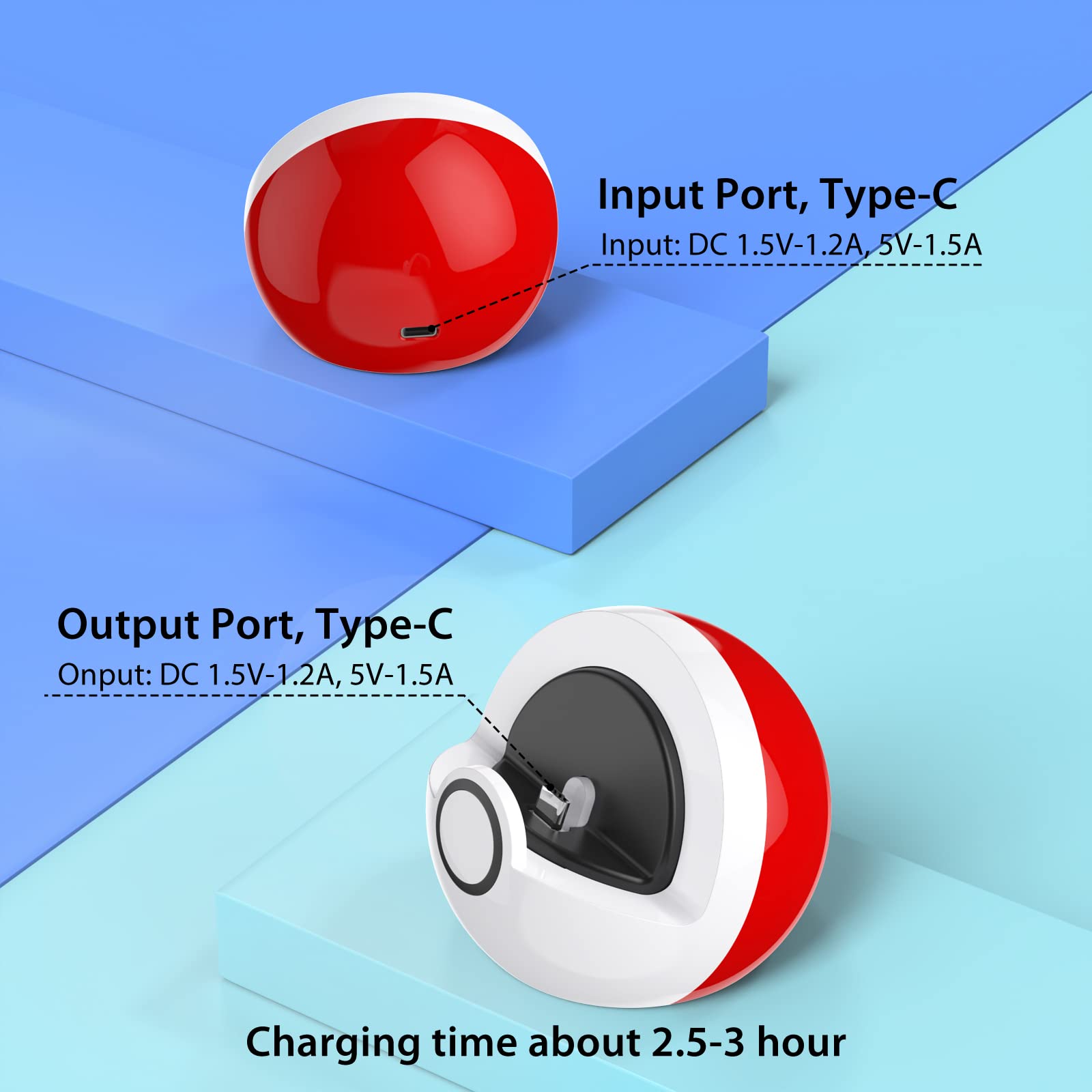 Antank Tiny Charging Stand Compatible With Nintendo Switch/Switch Lite/Switch Oled, Cute Switch Dock Station Usb C Port, Portabl