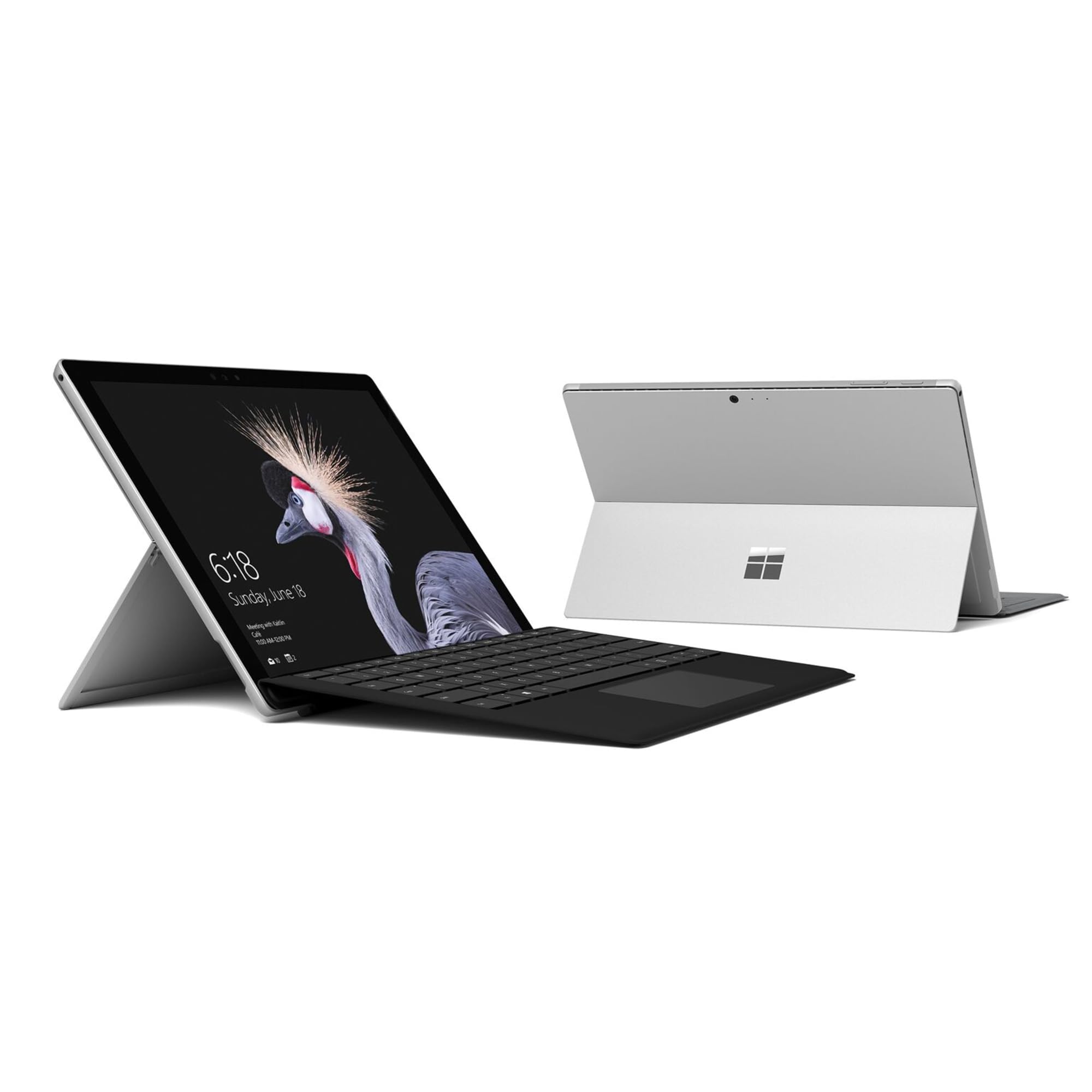 Microsoft Surface Pro Type Cover With Fingerprint Id (Black)