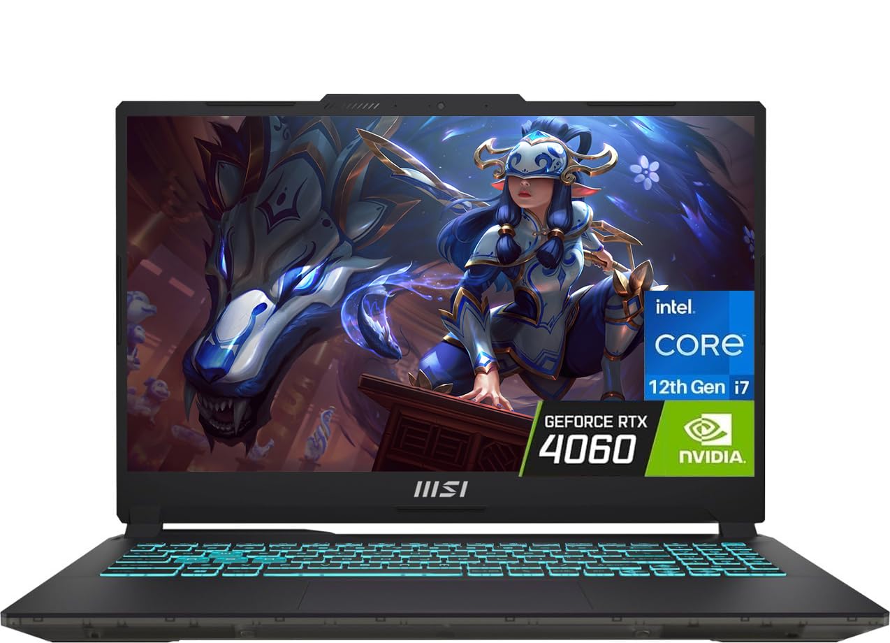 Msi Cyborg 15 Gaming Laptop 2023 Newest, 15.6 '' 144Hz Fhd Display, Intel Core I7 12650H(10 Cores), 16Gb Ddr5 Ram, 2Tb Ssd, Nvid
