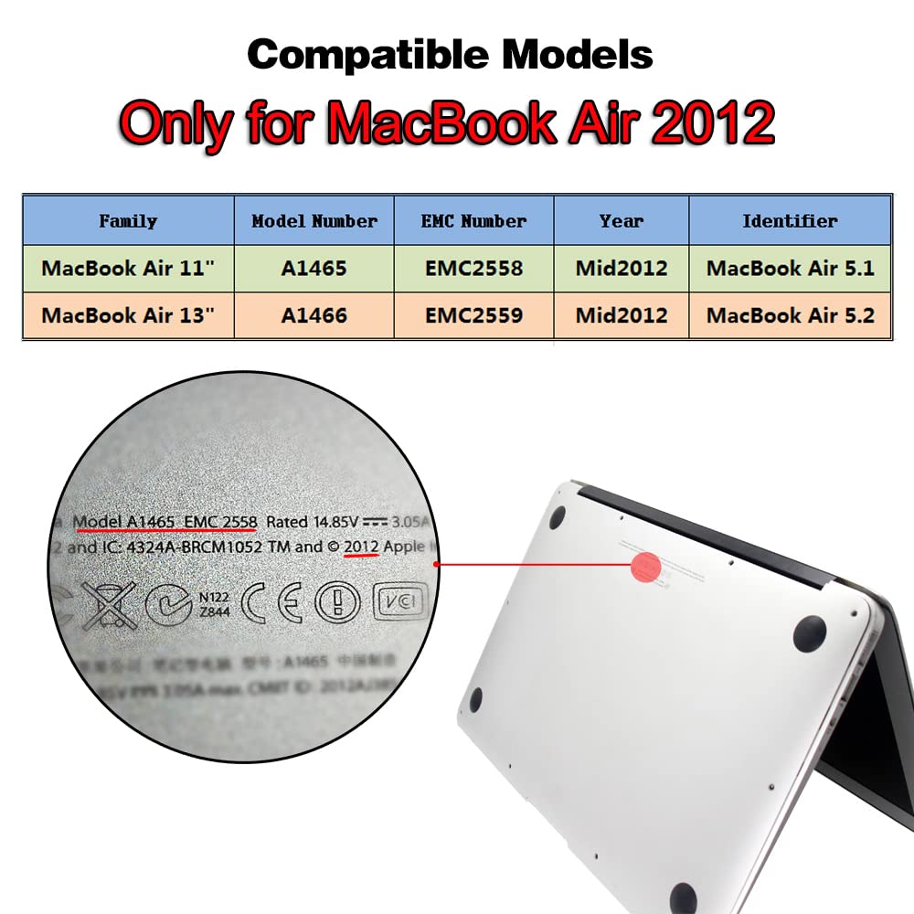 Fleane Fm12A 512Gb Ssd Hd For Macbook Air Mid2012 A1465 A1466 Includes Usb Flash Drive And Tools (512Gb)